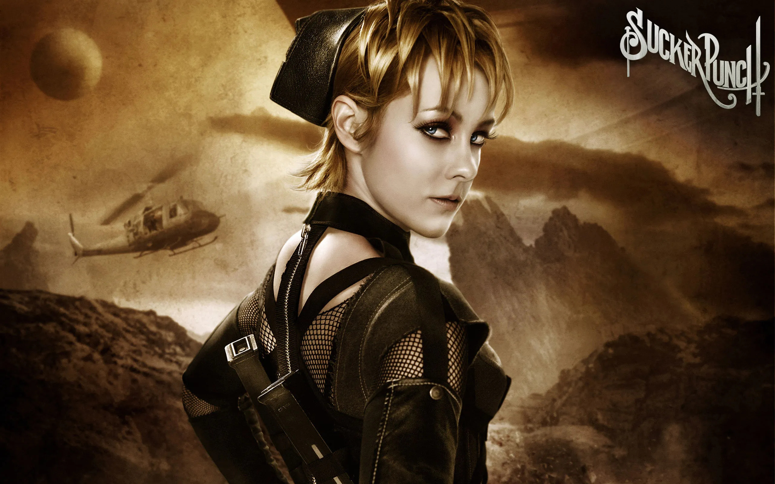 Sucker Punch, High-quality wallpapers, Movie's characters, Attention-grabbing visuals, 2560x1600 HD Desktop