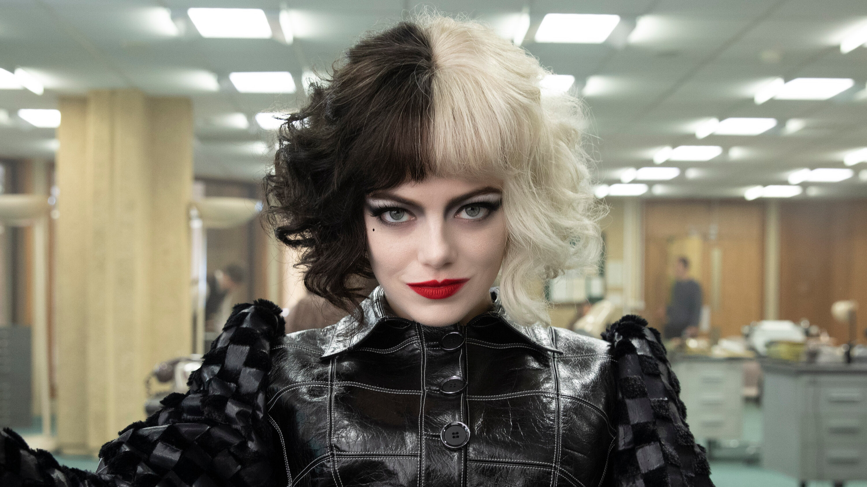Emma Stone, Cruella, Movies, Disney, 3000x1690 HD Desktop