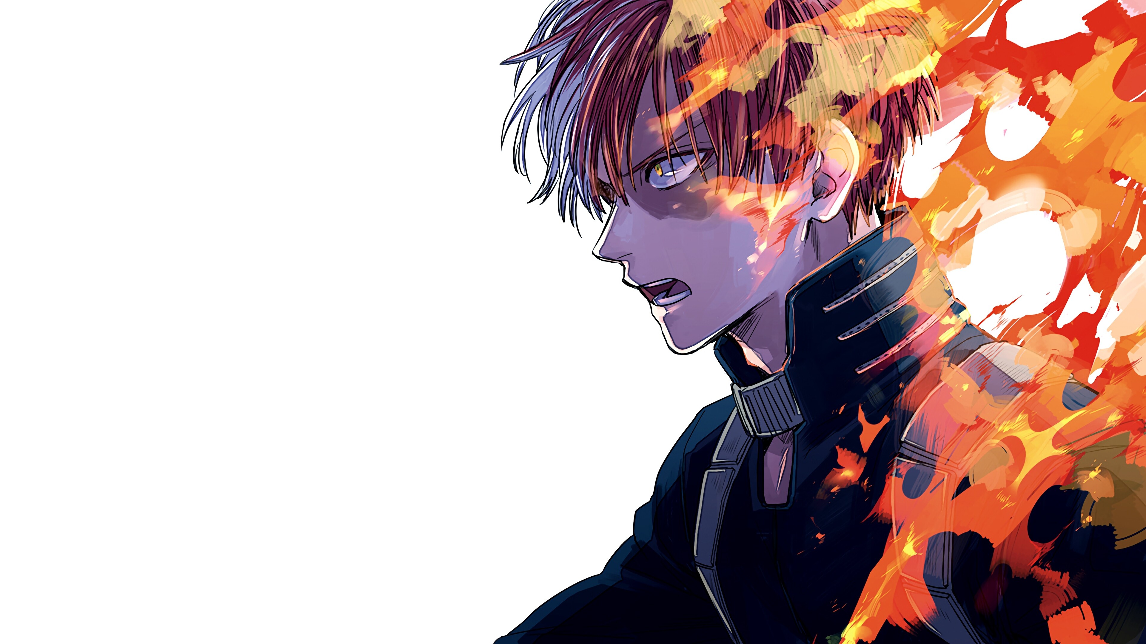 Shoto Todoroki, Anime wallpaper, Ultra HD image, Stunning quality, 3840x2160 4K Desktop