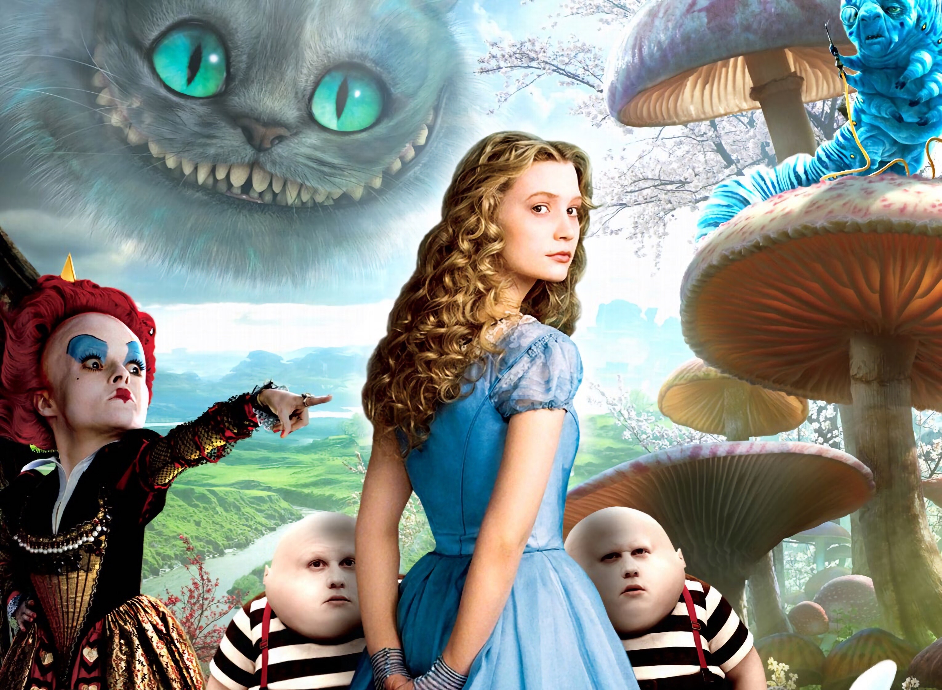 Alice In Wonderland 2010 All Characters
