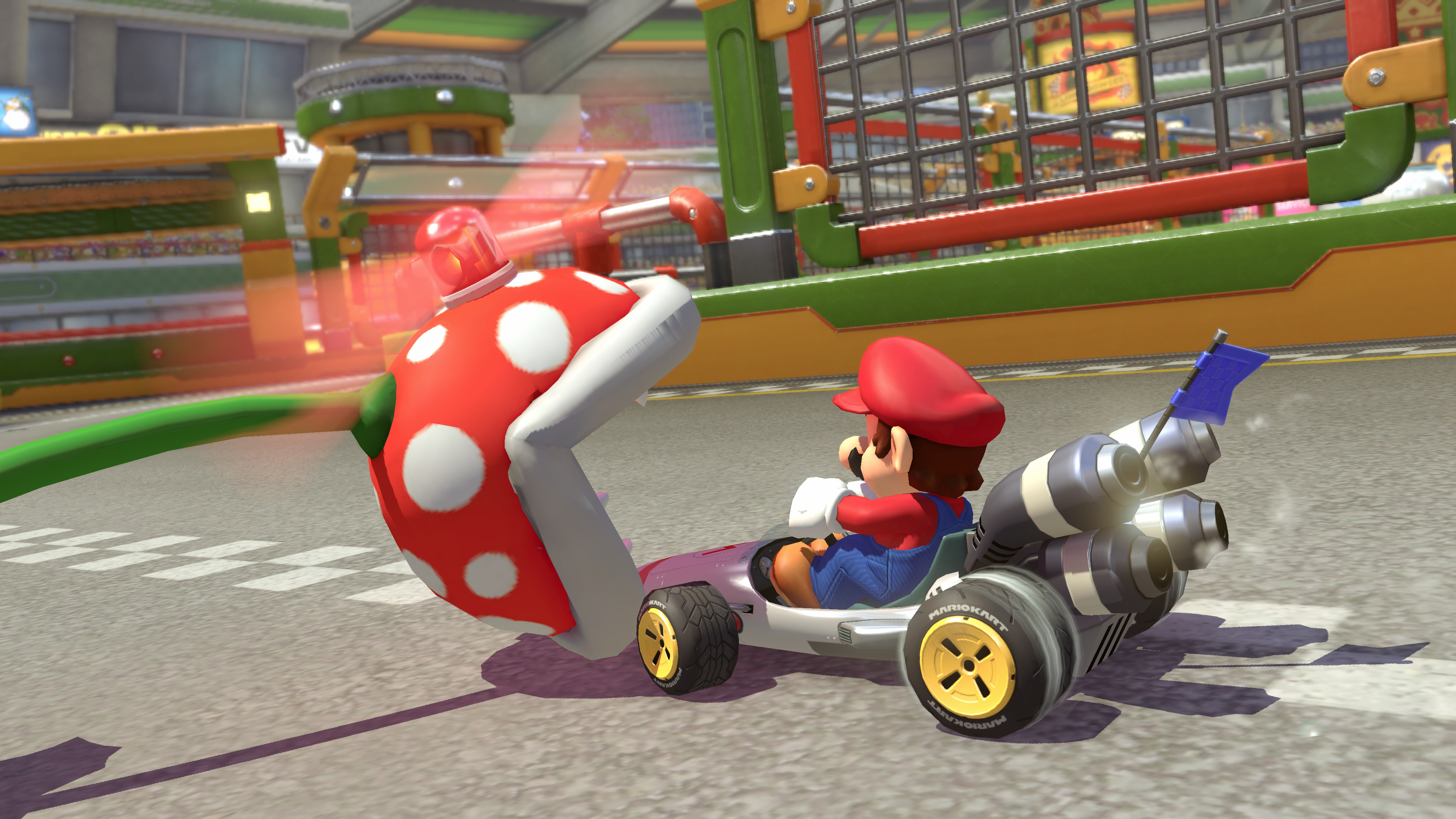 Mario Kart gaming, Mario Kart 8 Deluxe, Ryujinx games, Nintendo games, 3840x2160 4K Desktop