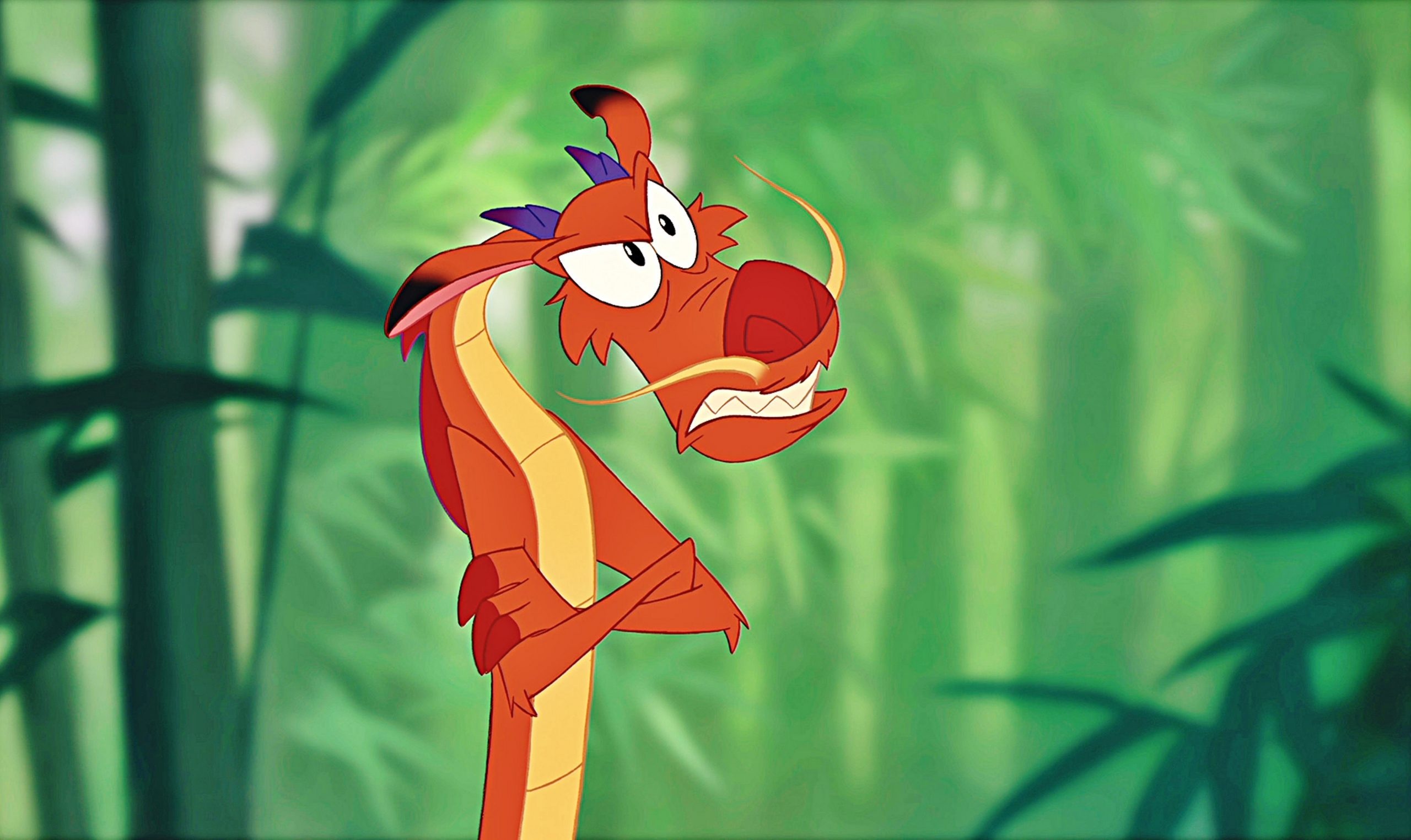 Mushu, Mulan (1998) Wallpaper, 2560x1530 HD Desktop