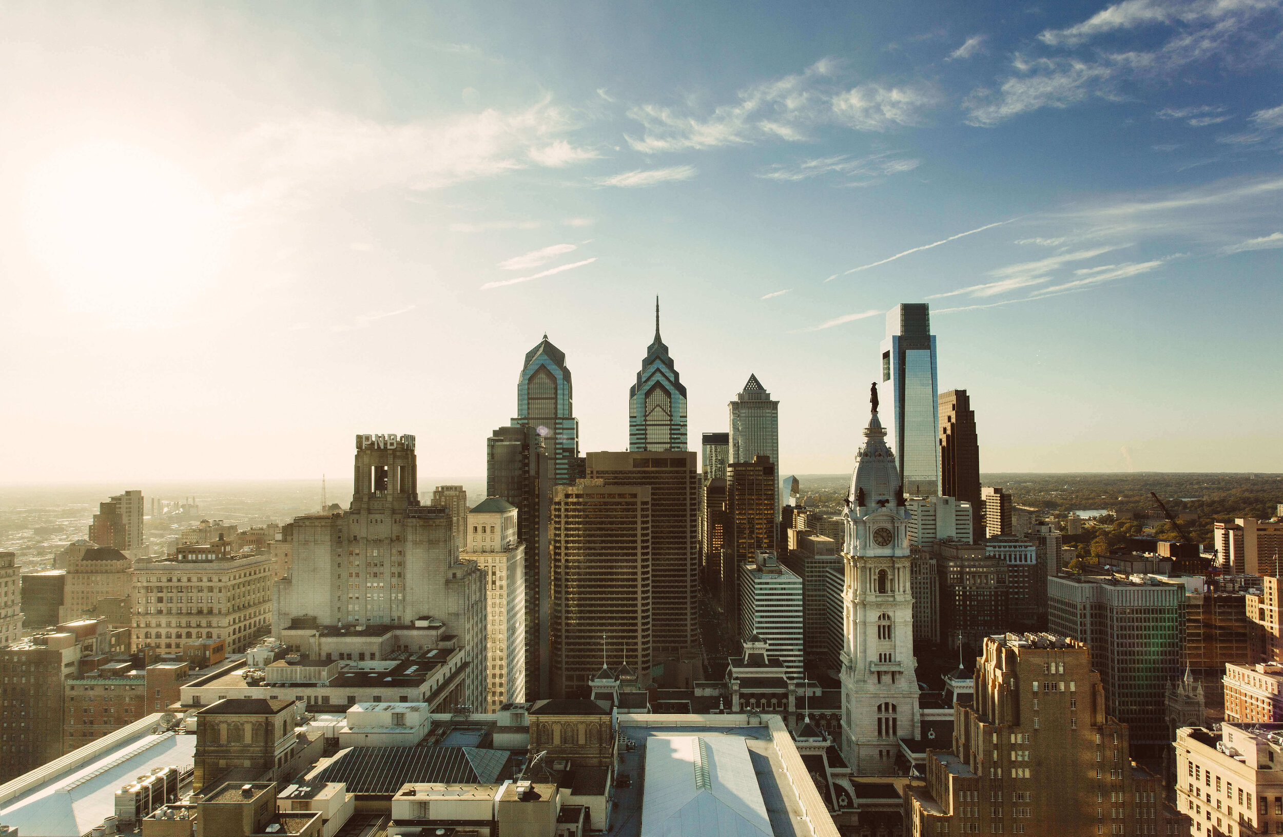 Philadelphia Skyline, Gracepoint Church, Philadelphia PA, 2500x1640 HD Desktop