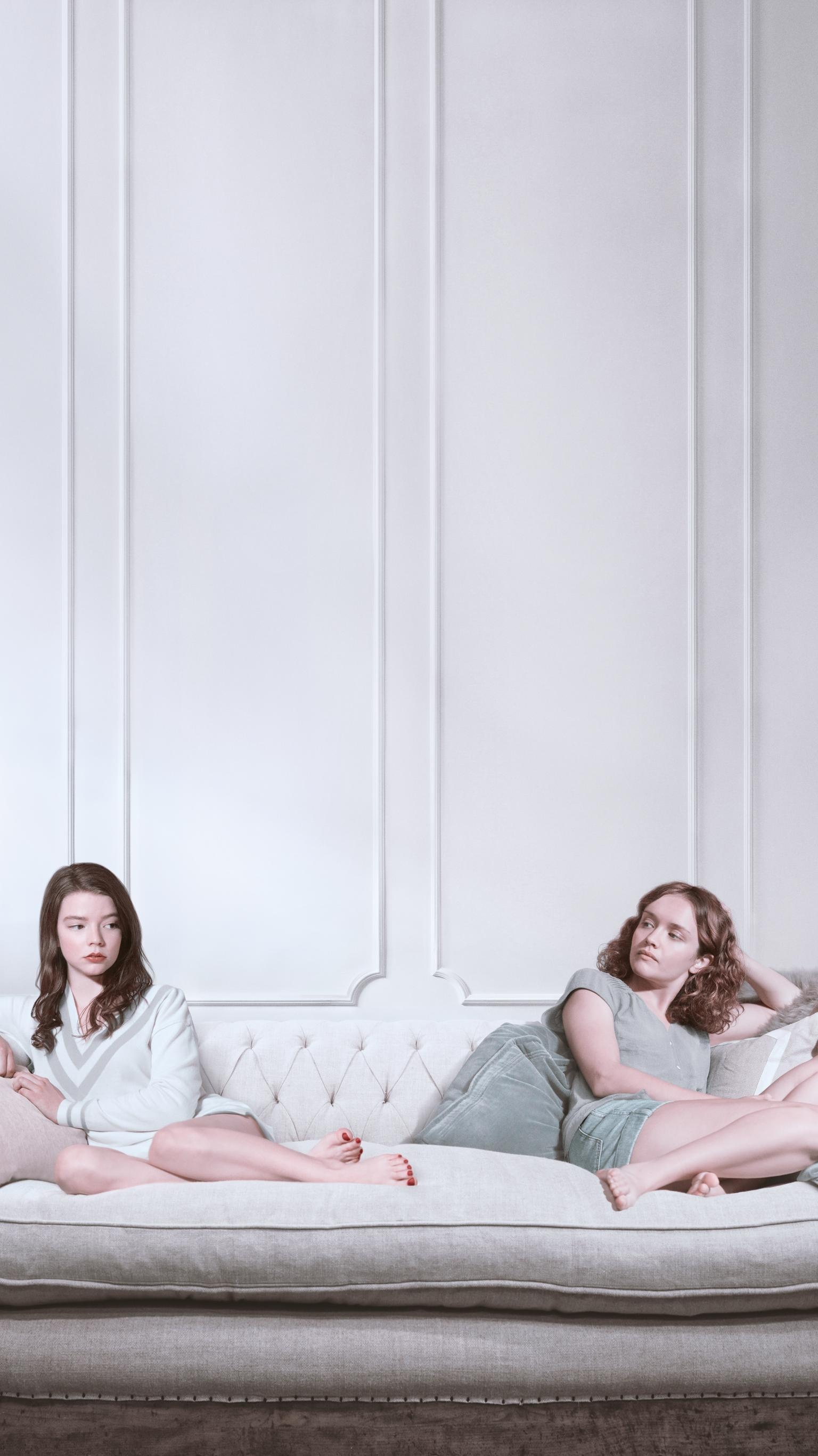 Thoroughbreds movie, Dark teen tale, Anya Taylor-Joy, Riveting performances, 1540x2740 HD Phone