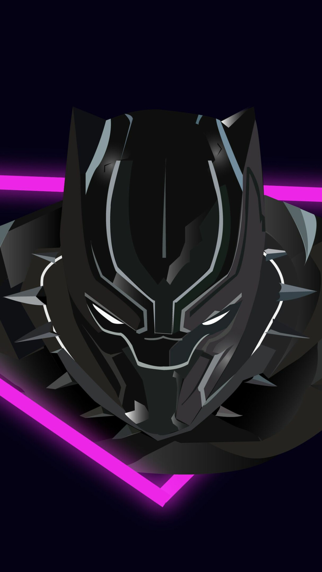 Black Panther, Wakanda Forever, Marvel, Art, 1080x1920 Full HD Phone