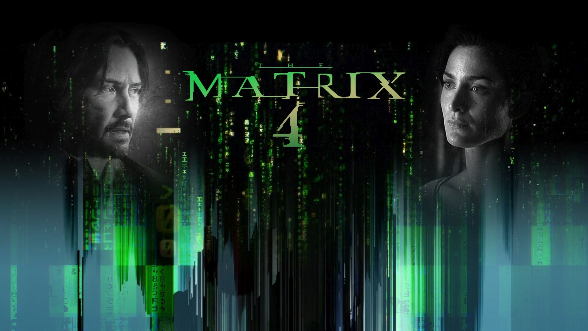 Matrix 4, Mind-blowing visuals, Sci-fi thriller, Epic storyline, 1920x1080 Full HD Desktop