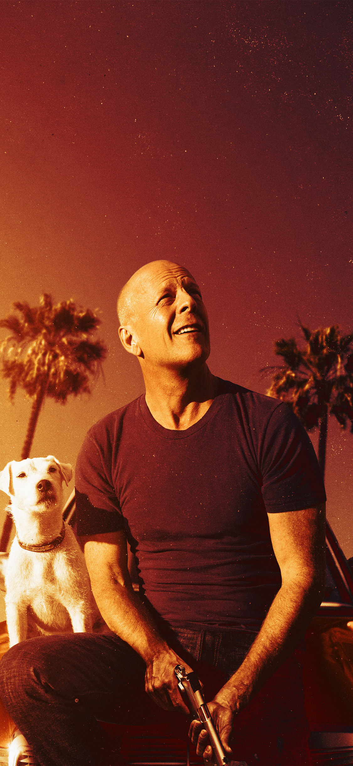 In Once Upon A Time In Venice, Bruce Willis Wallpaper, 1130x2440 HD Phone