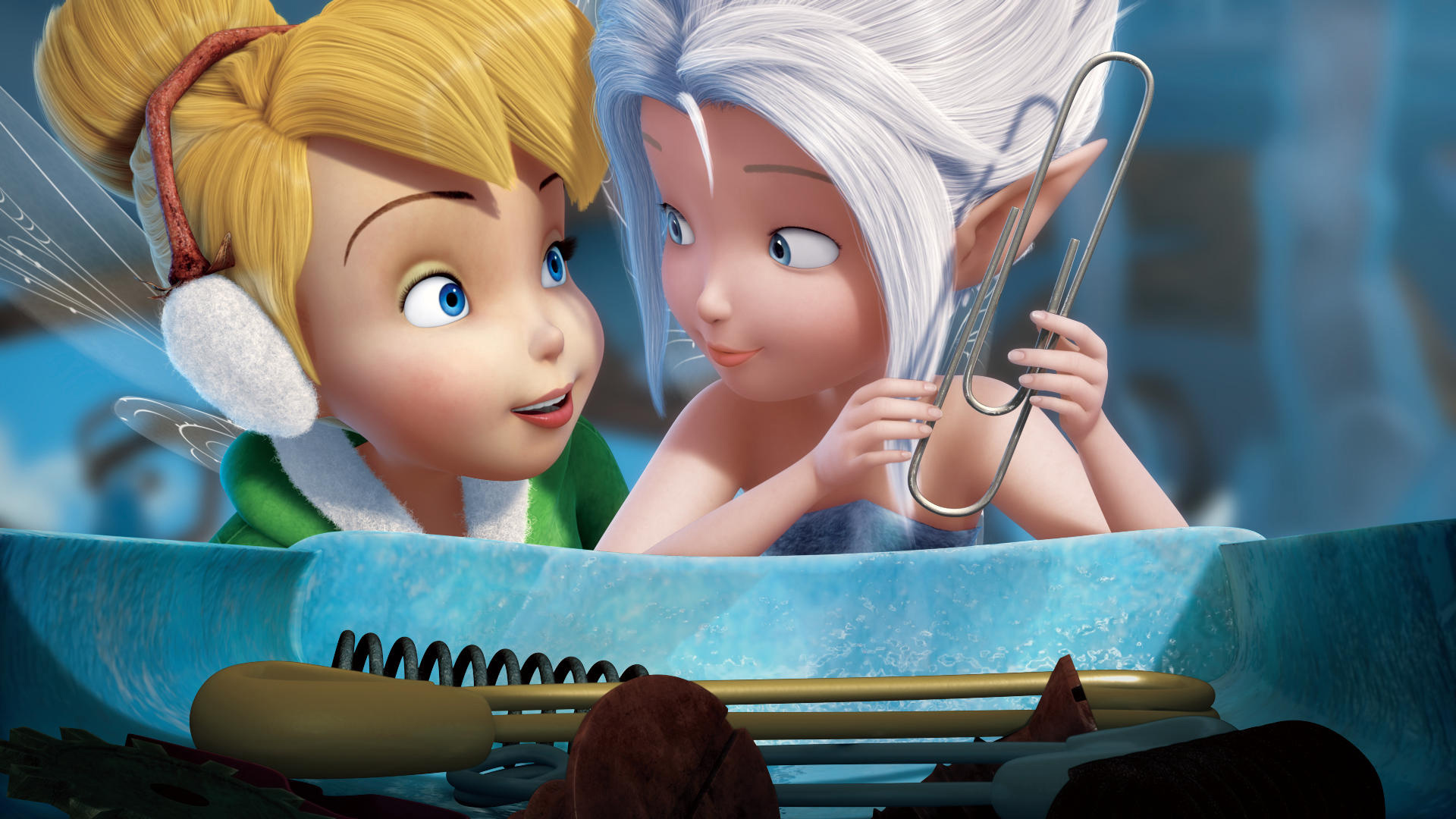 Secret of the wings, Tinker Bell, Winter fairyland, Animation, 1920x1080 Full HD Desktop