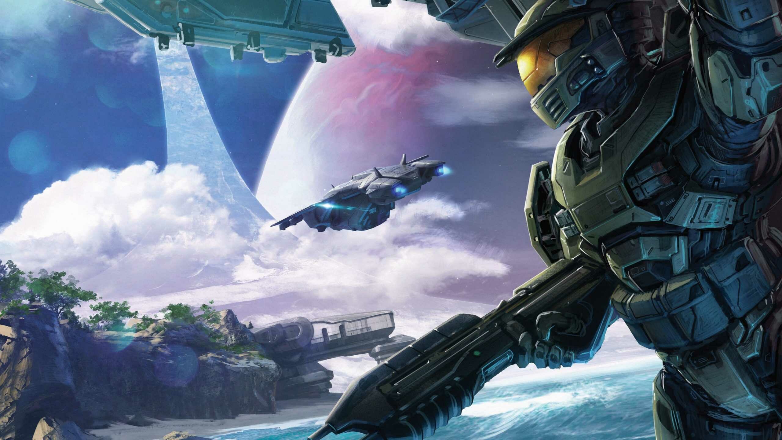 Halo, Gaming, Wallpaper, Shooter, 2560x1440 HD Desktop