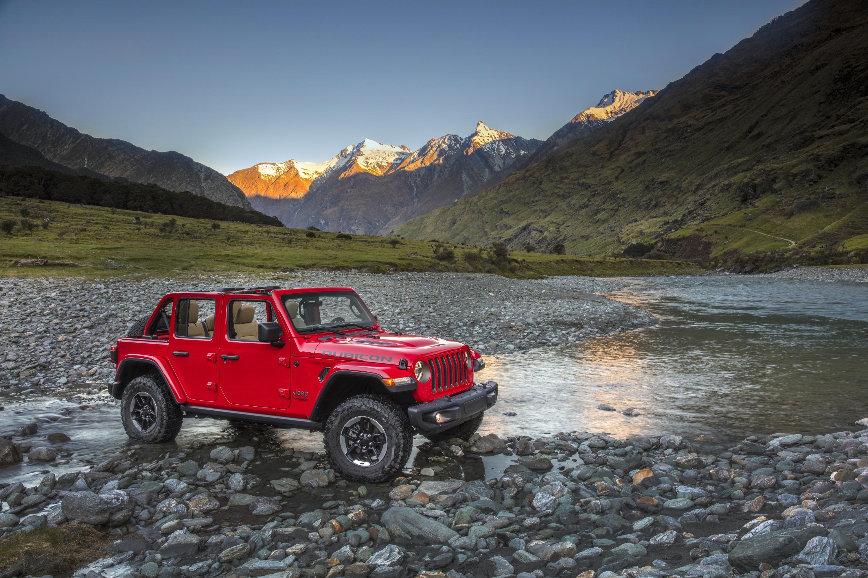 Jeep Wrangler Rubicon, Off-road Driving Wallpaper, 3000x2000 HD Desktop