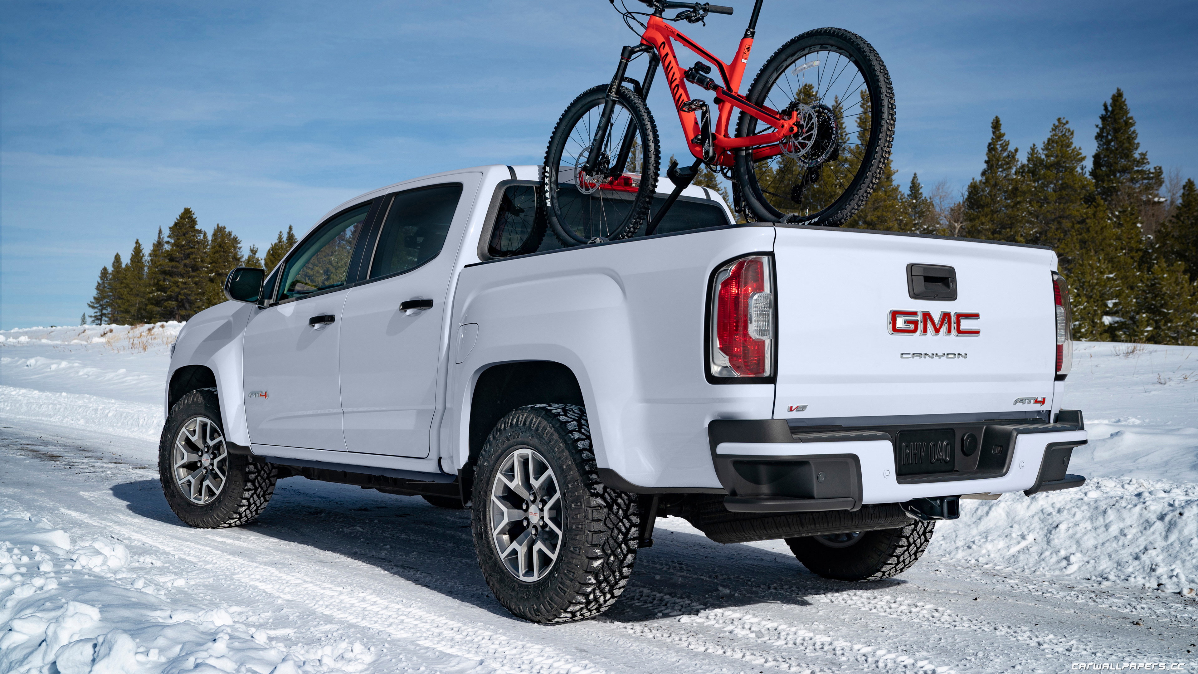 GMC Canyon, Cars desktop wallpapers, GMC Canyon AT4, 3840x2160 4K Desktop