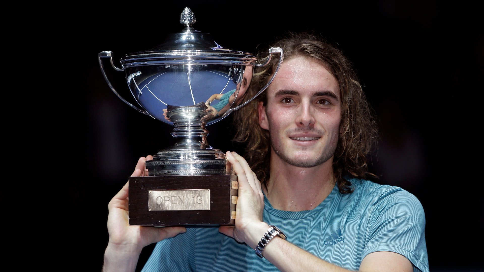 Stefanos Tsitsipas, Windows 10 and 11, Sports theme, 1920x1080 Full HD Desktop