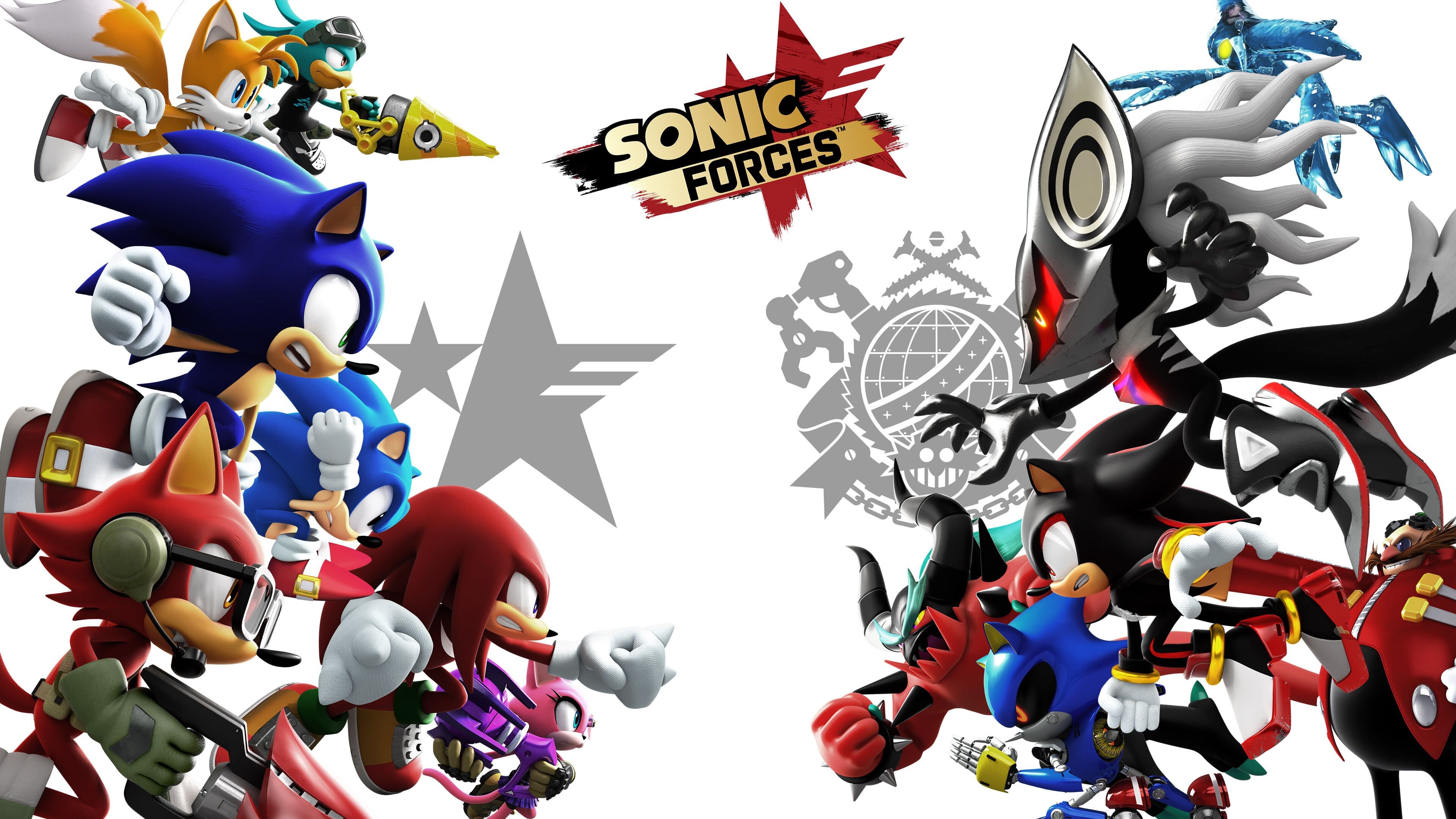 Sega characters, Sonic, Gaming, Video game, 3840x2160 4K Desktop