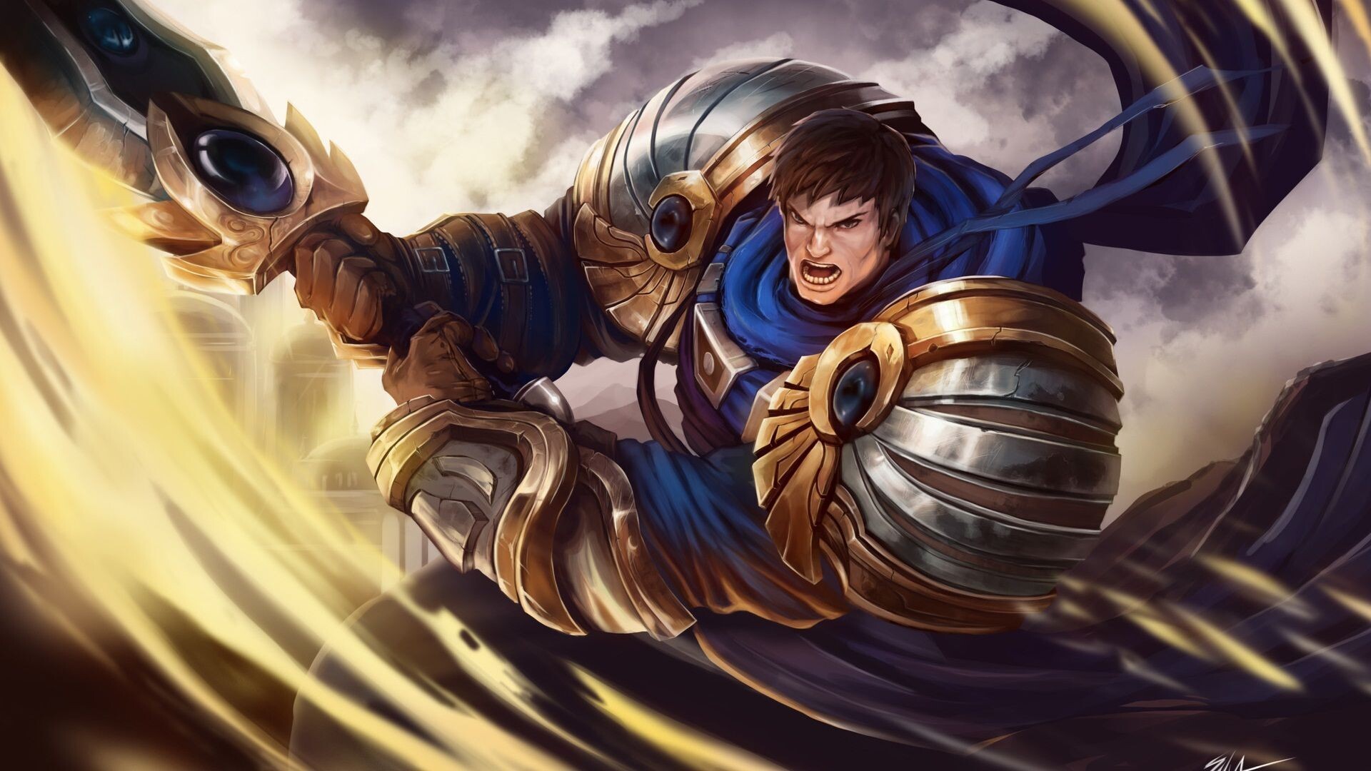 League of Legends, Garen wallpapers, Gaming, Art, 1920x1080 Full HD Desktop