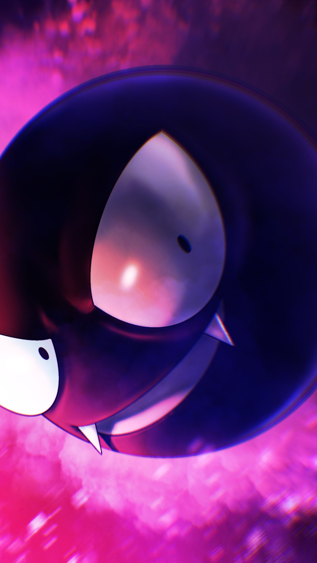 Close-up, Gastly Wallpaper, 1080x1920 Full HD Phone