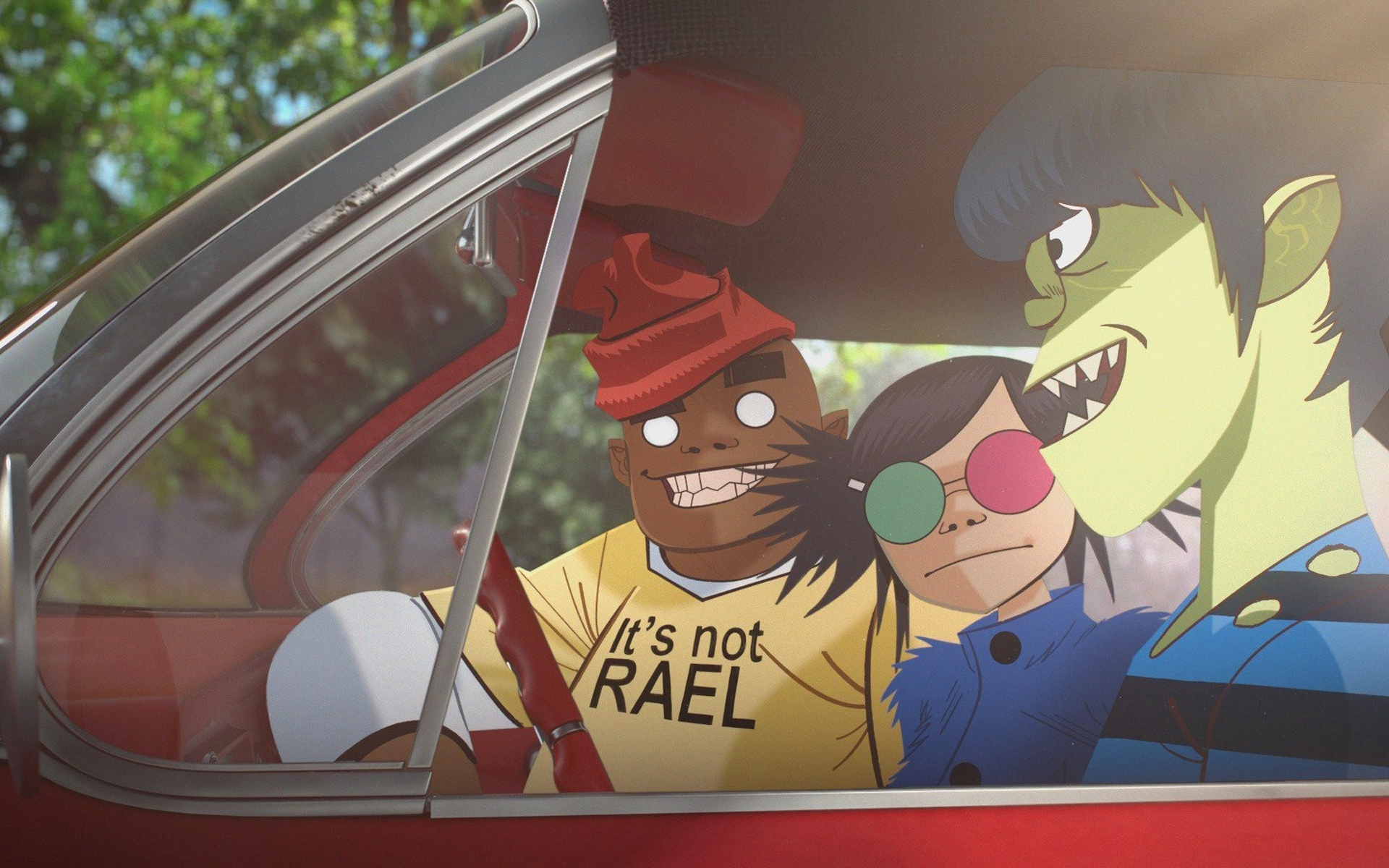 Gorillaz, Artistic characters, British band, Stunning desktop wallpapers, 1920x1200 HD Desktop