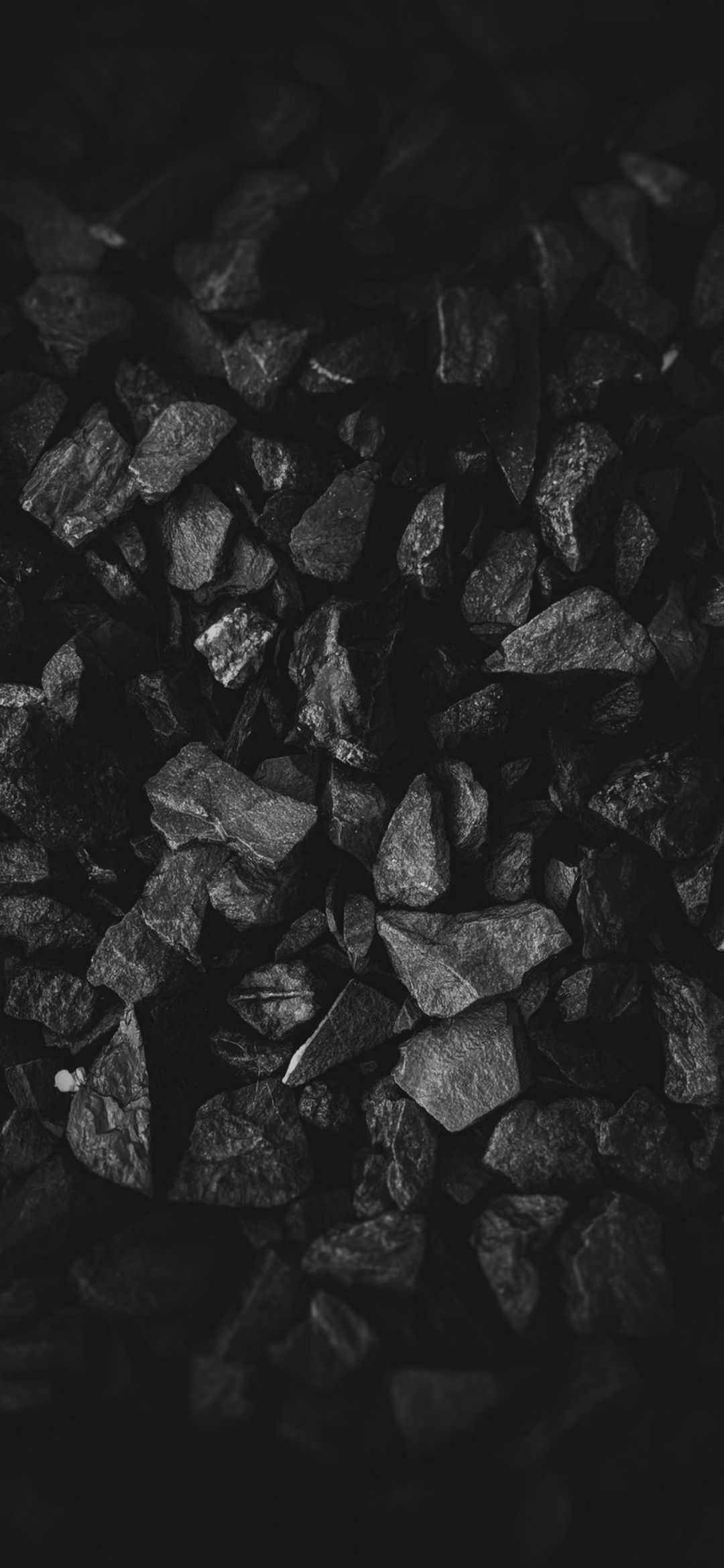 Stones, Black Wallpaper, 1080x2340 HD Phone