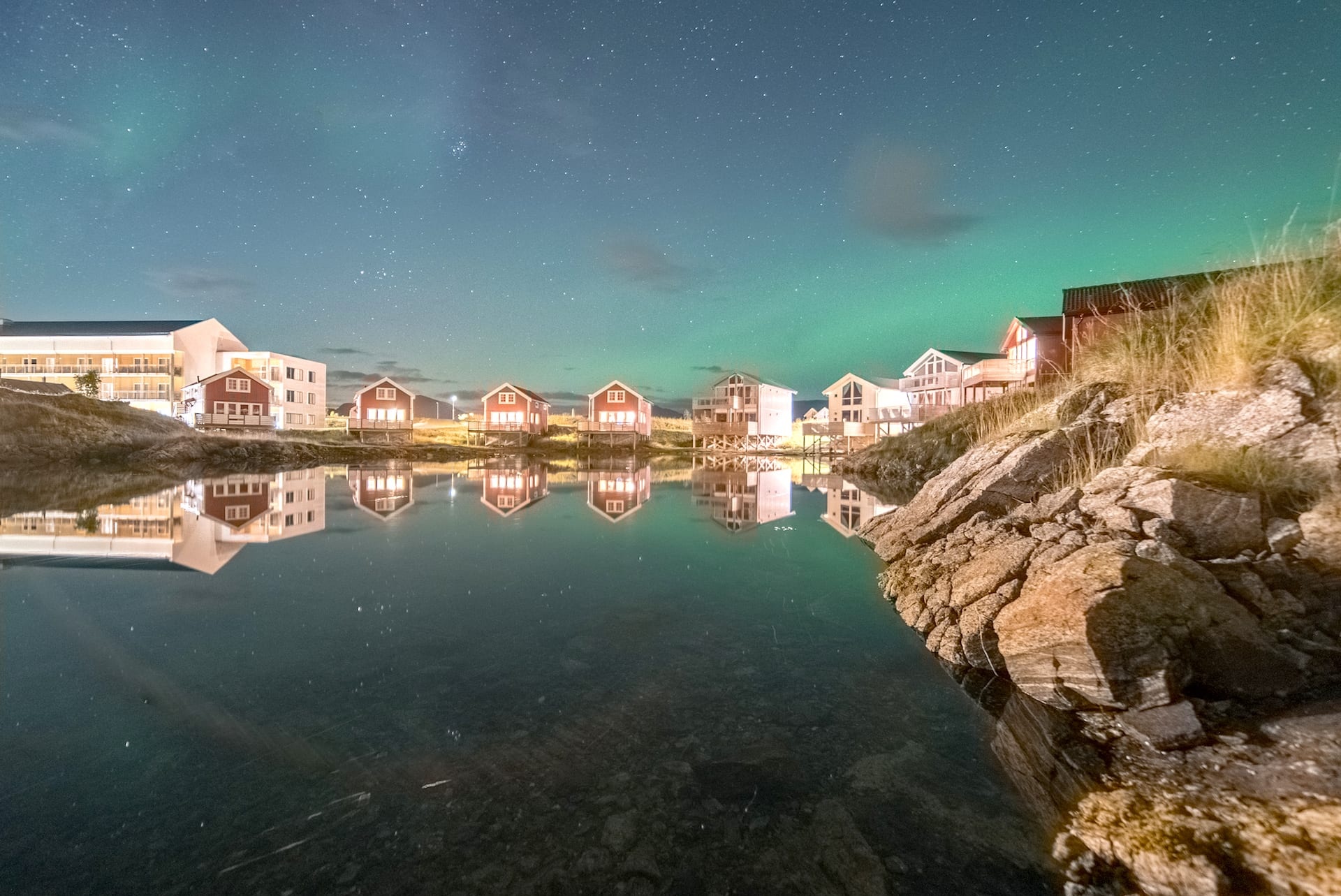 Sommaroy, Norway, Arctic hotel, Arctic holiday, 1920x1290 HD Desktop