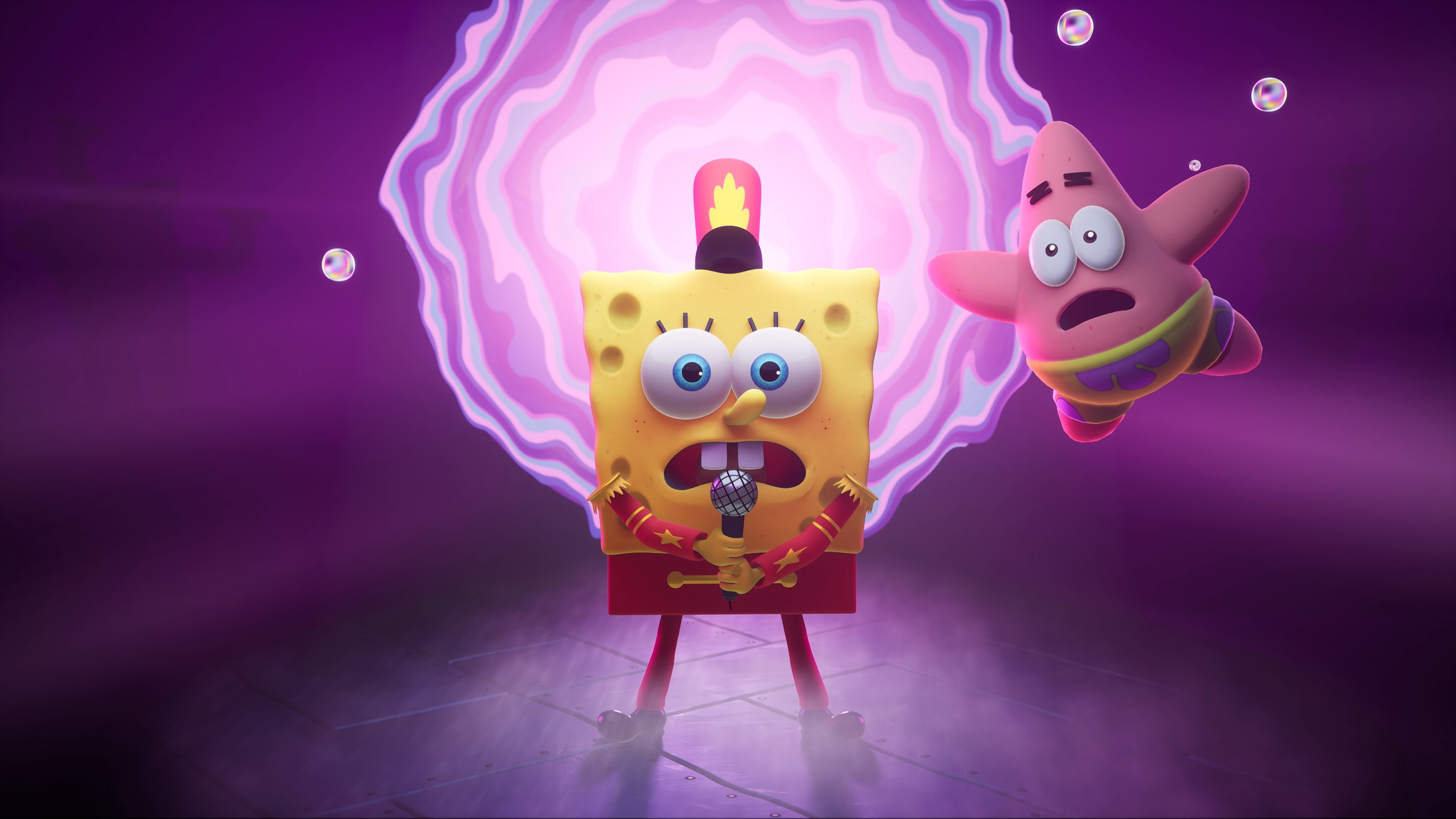 The Cosmic Shake, Patrick Star (SpongeBob SquarePants) Wallpaper, 3840x2160 4K Desktop