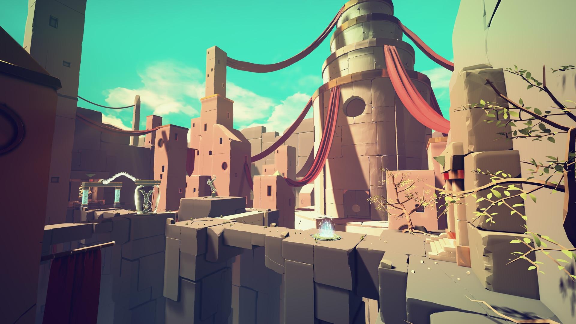 Puzzle Game, Mind-bending challenges, Atmospheric world, Immersive experience, 1920x1080 Full HD Desktop