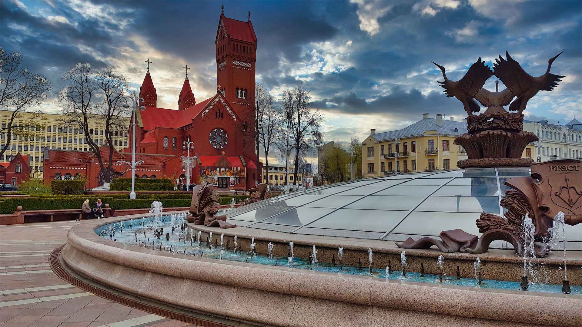 Minsk, Capital city, Belarus travel, Adventure and exploration, 1920x1080 Full HD Desktop