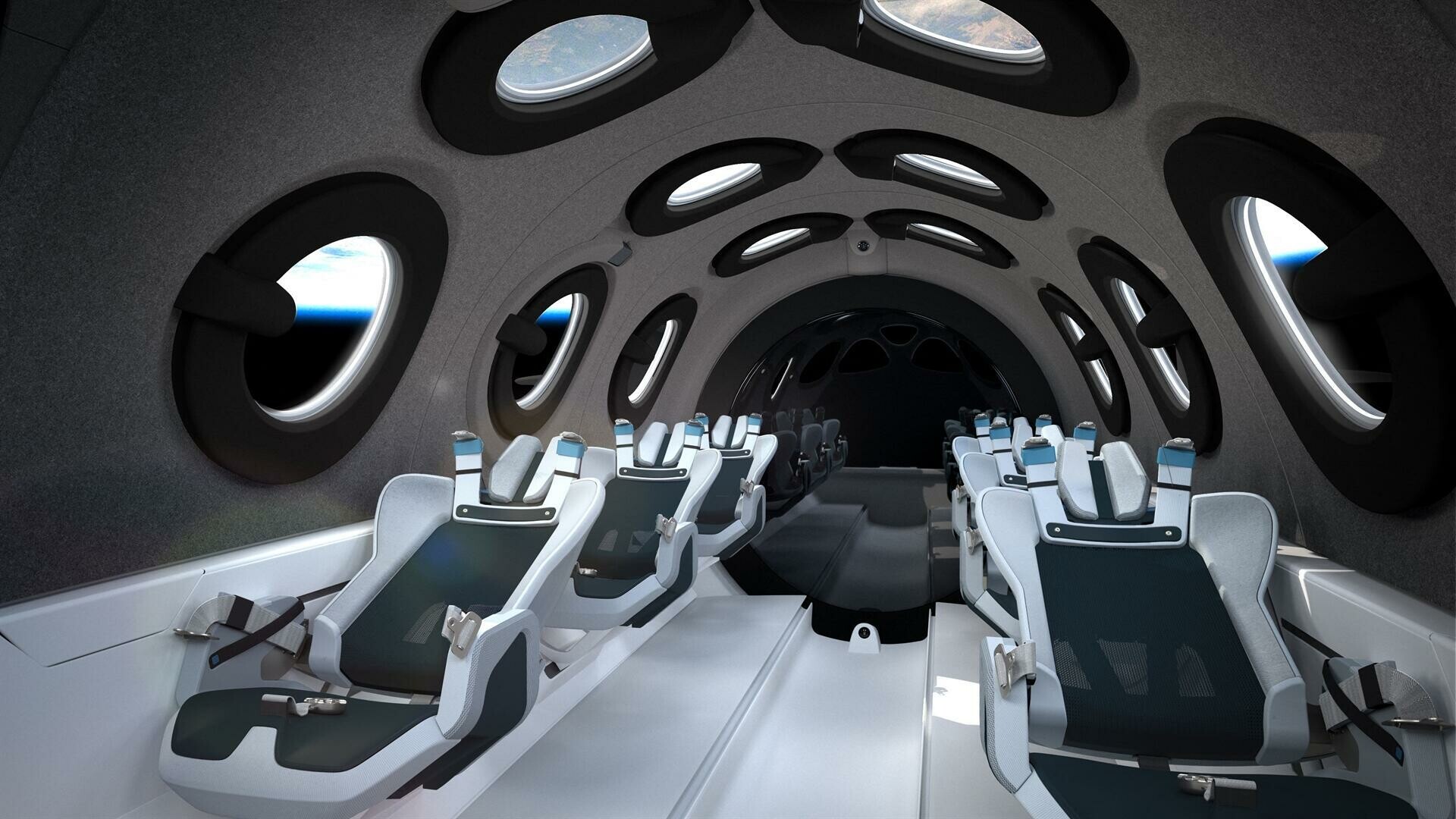 Spaceship Interior, Virgin Galactic Wallpaper, 1920x1080 Full HD Desktop