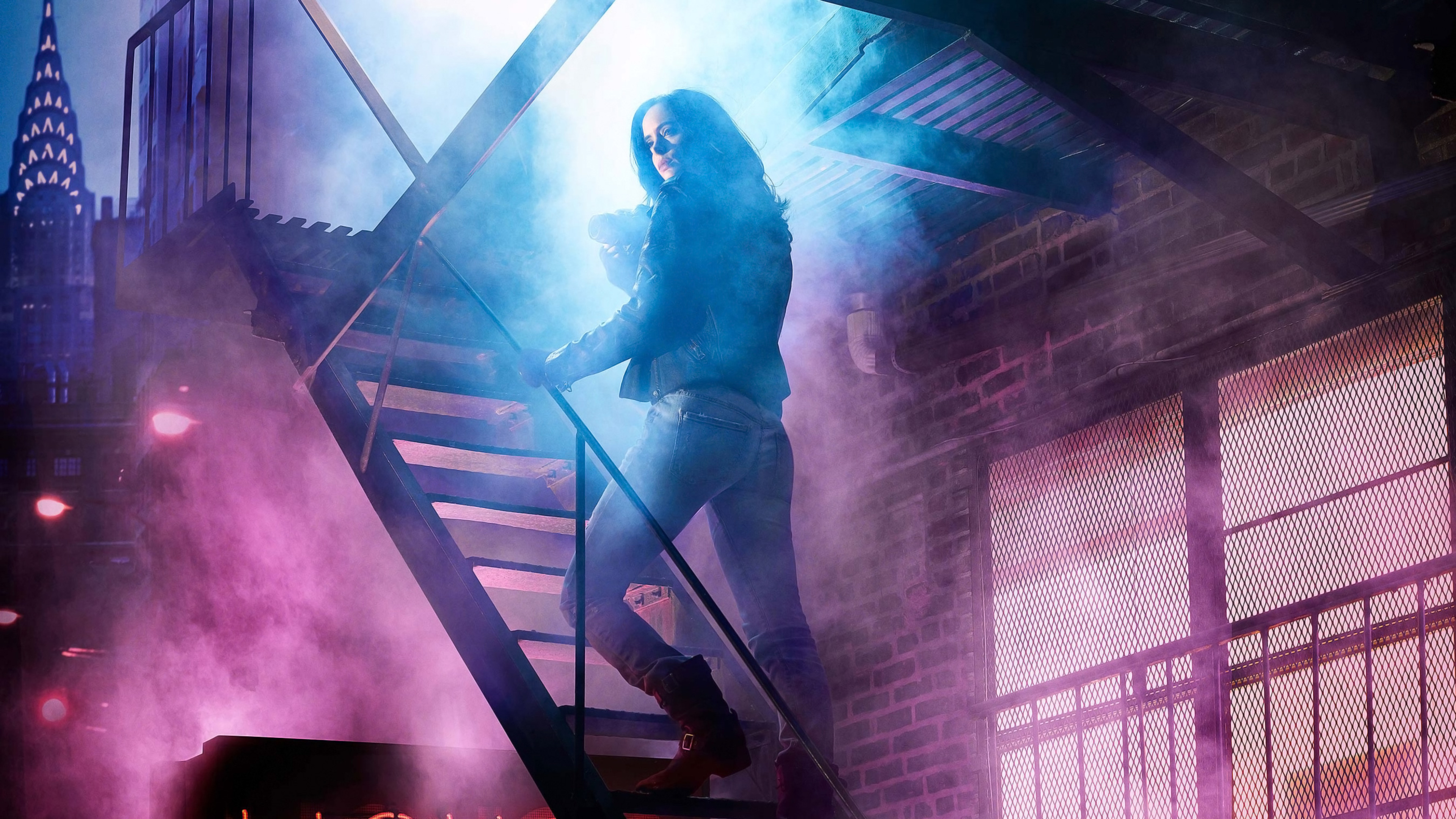 Krysten Ritter, Jessica Jones in The Defenders, 4K wallpapers, 3840x2160 4K Desktop