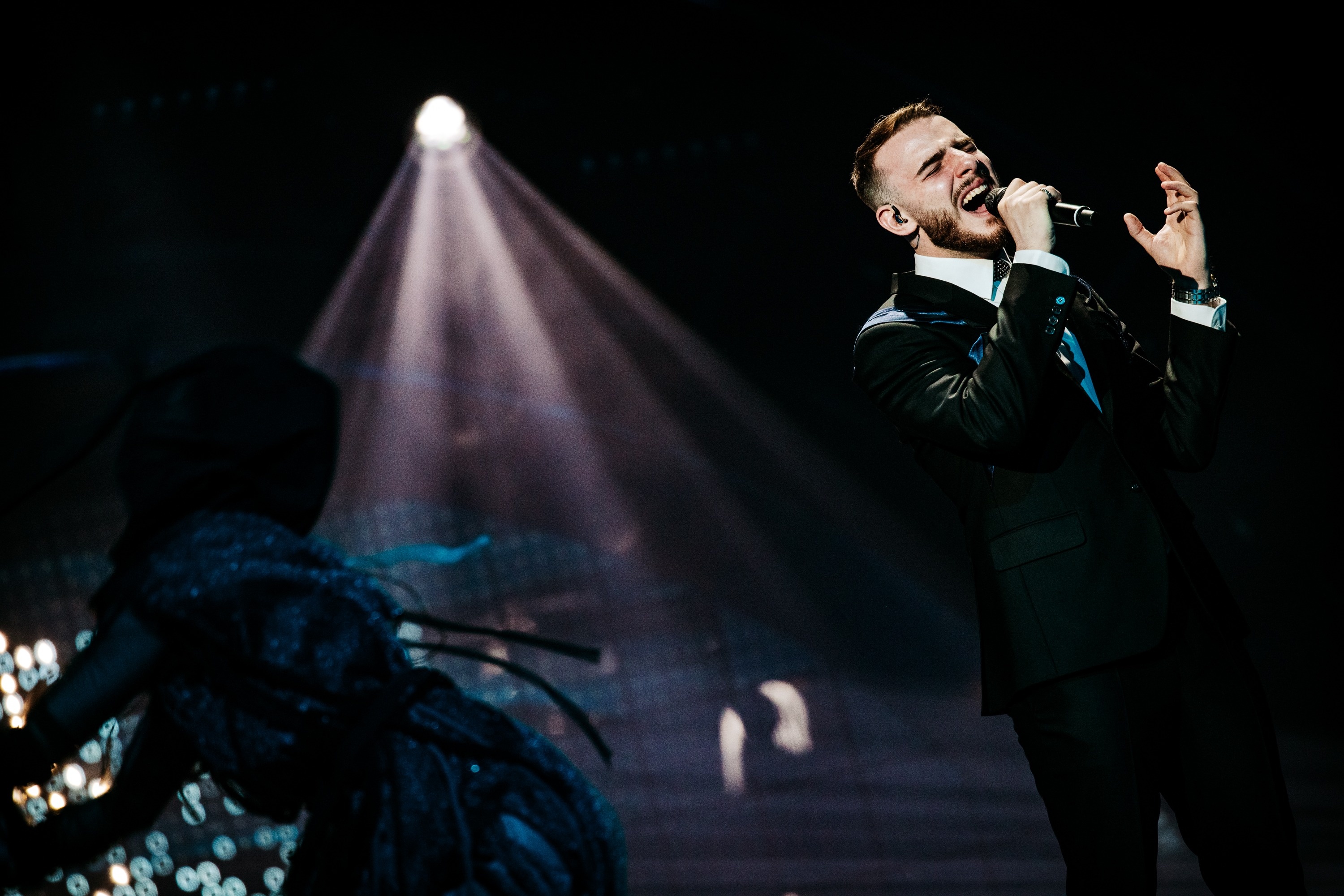 Ochman, Polish singer, Eurovision first rehearsal, Photo gallery, 3000x2010 HD Desktop