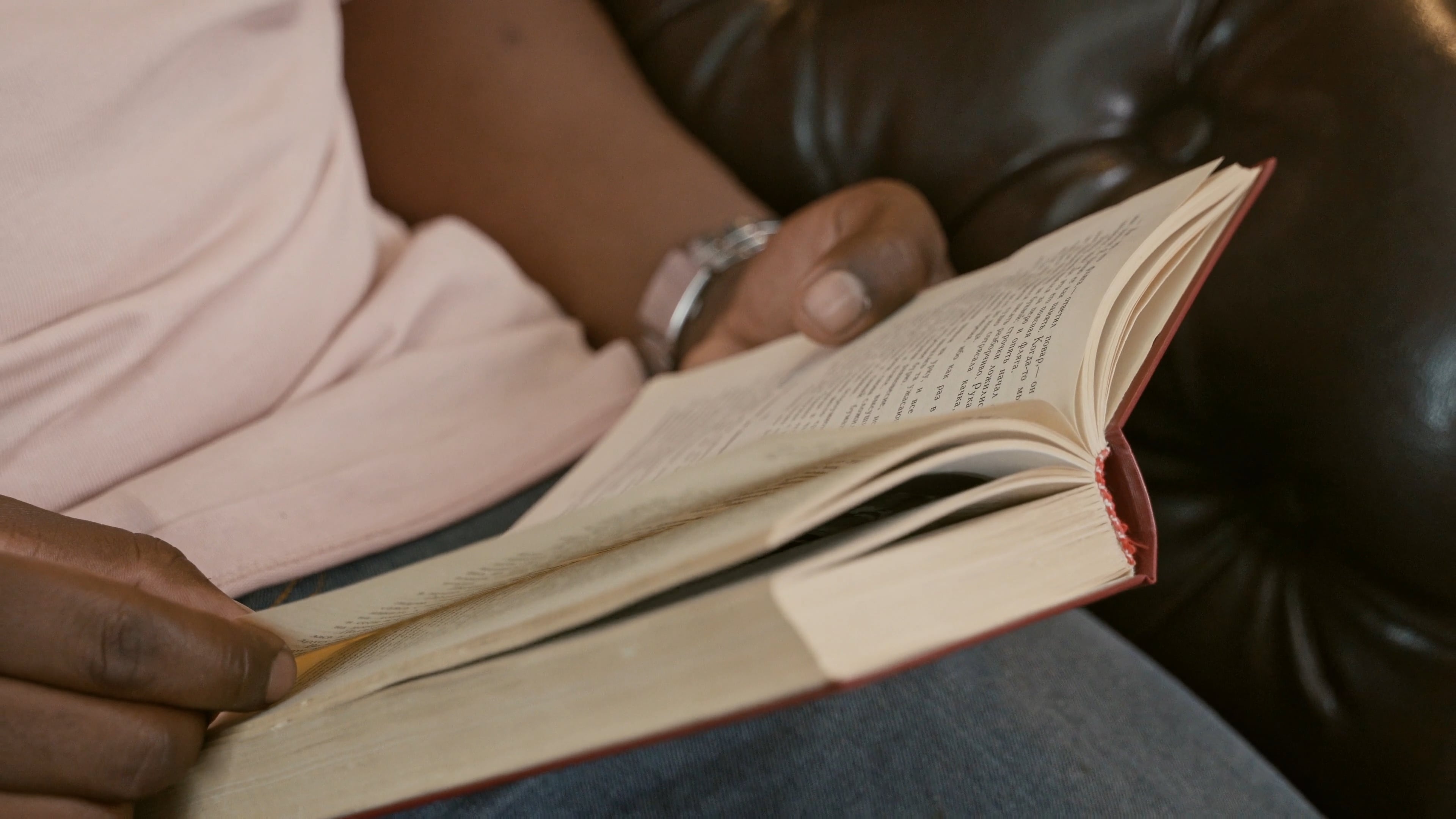 Close-up, Person, Reading, Free stock video, 3840x2160 4K Desktop