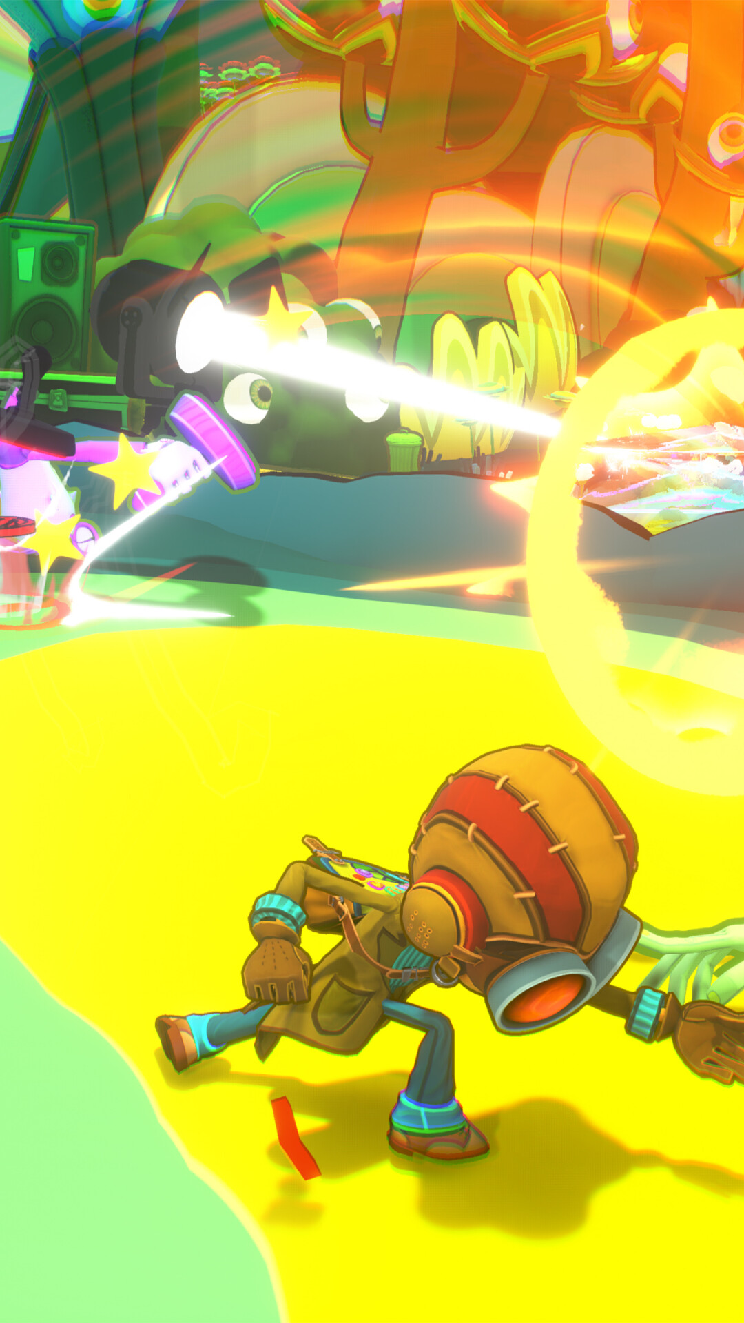 Psychonauts 2, VG247 screenshots, Next-gen graphics, Detailed visuals, 1080x1920 Full HD Phone