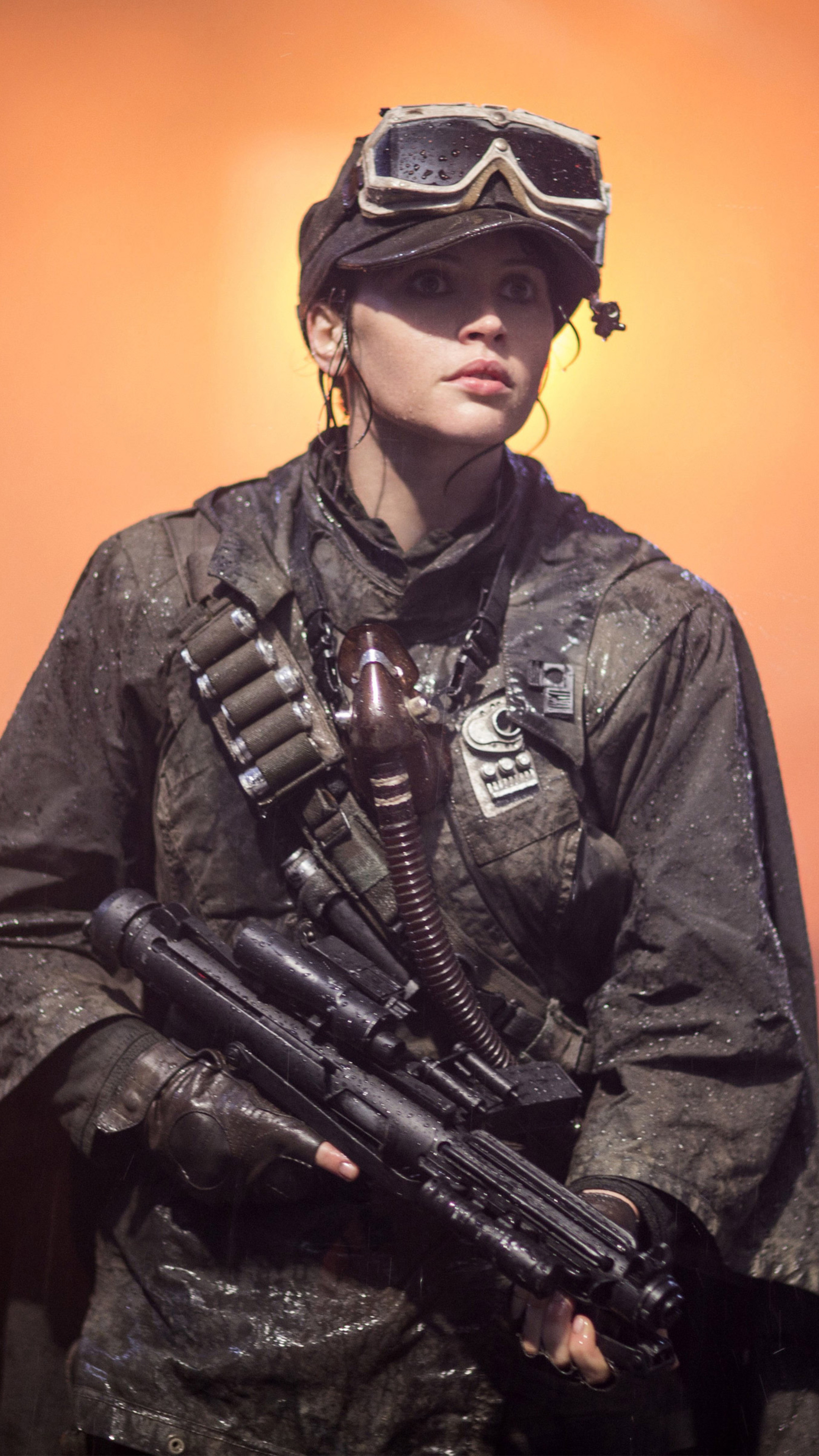 Felicity Jones, Rogue One, Star Wars story, 2160x3840 4K Phone