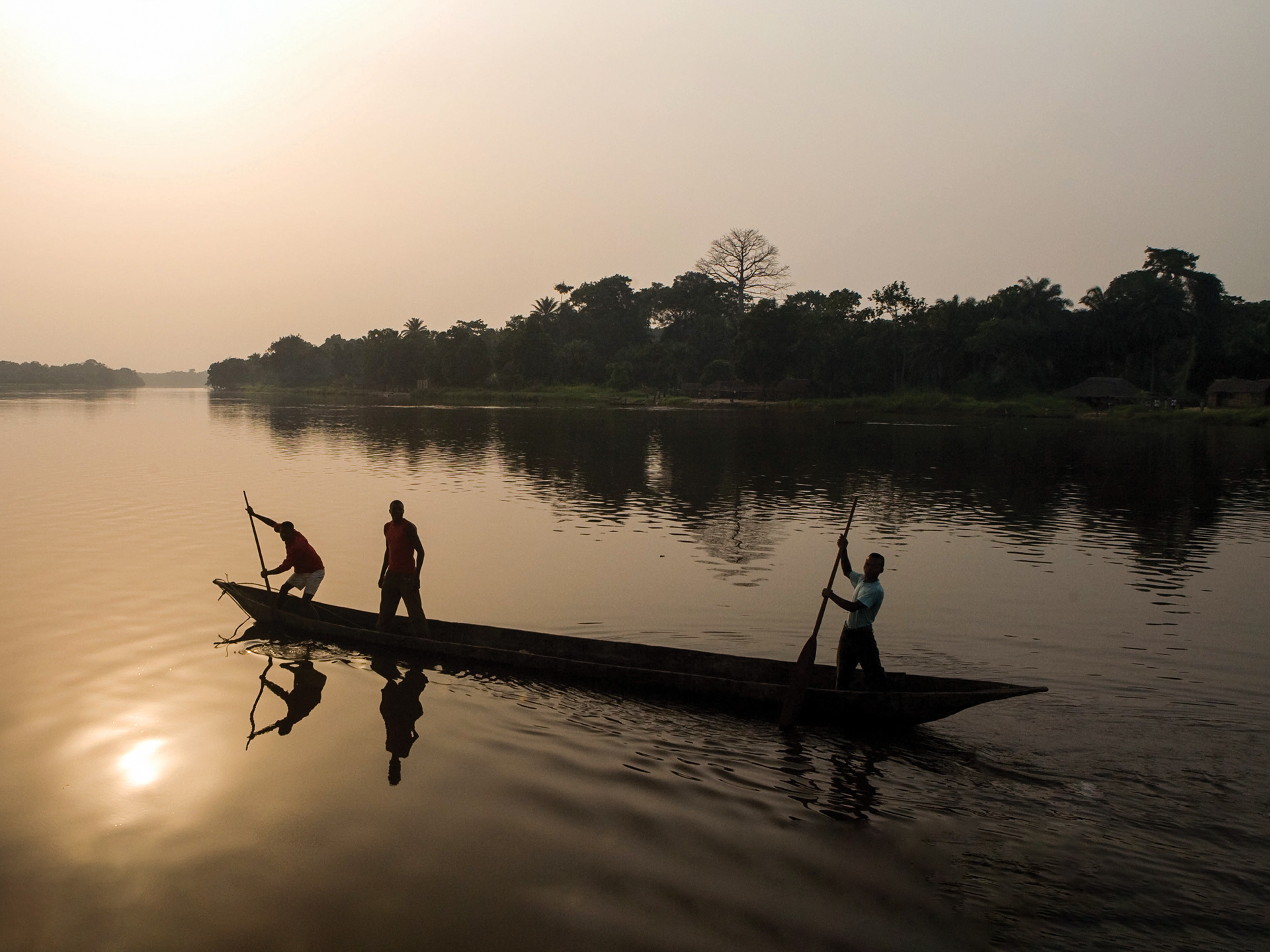 The Congo River, Democratic Republic of Congo, Travels, 1920x1440 HD Desktop