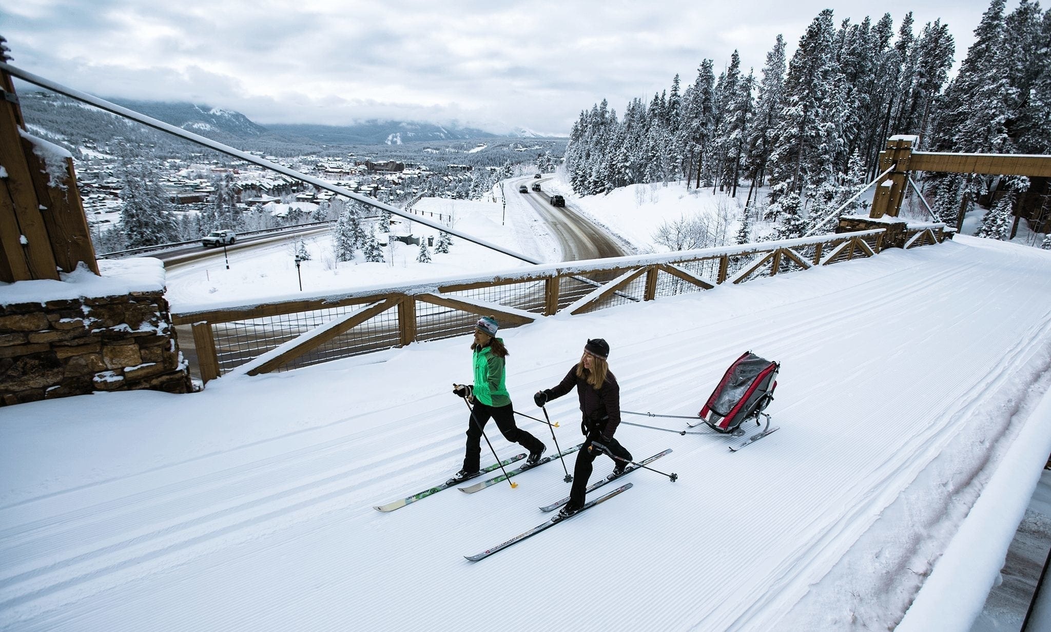 Breckenridge Nordic Center, Cross-country skiing Wallpaper, 2050x1240 HD Desktop