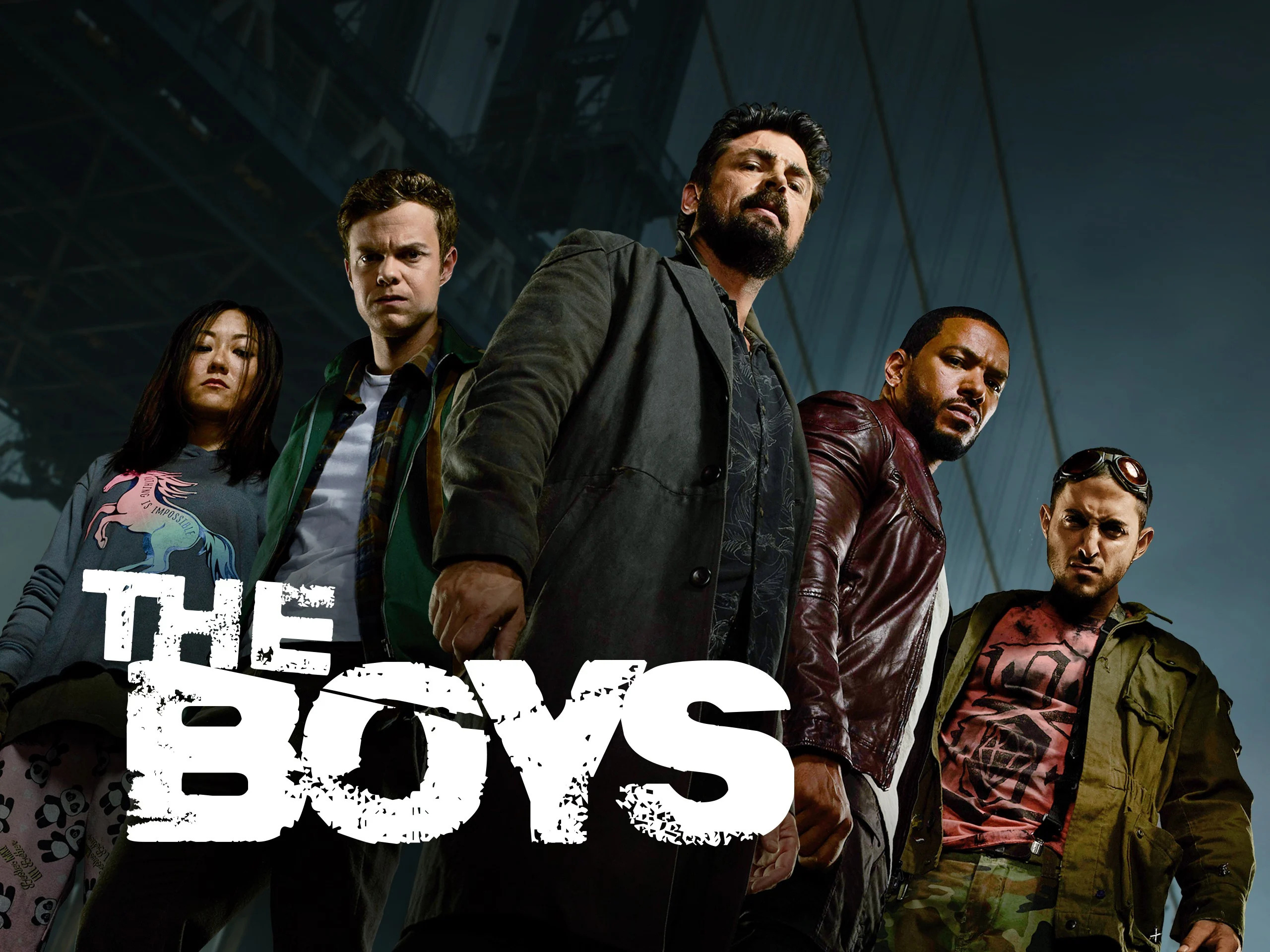 Billy Butcher, THE BOYS logo, Hughie Campbell, Mother's Milk, Kimiko Miyashiro, HD Desktop wallpaper