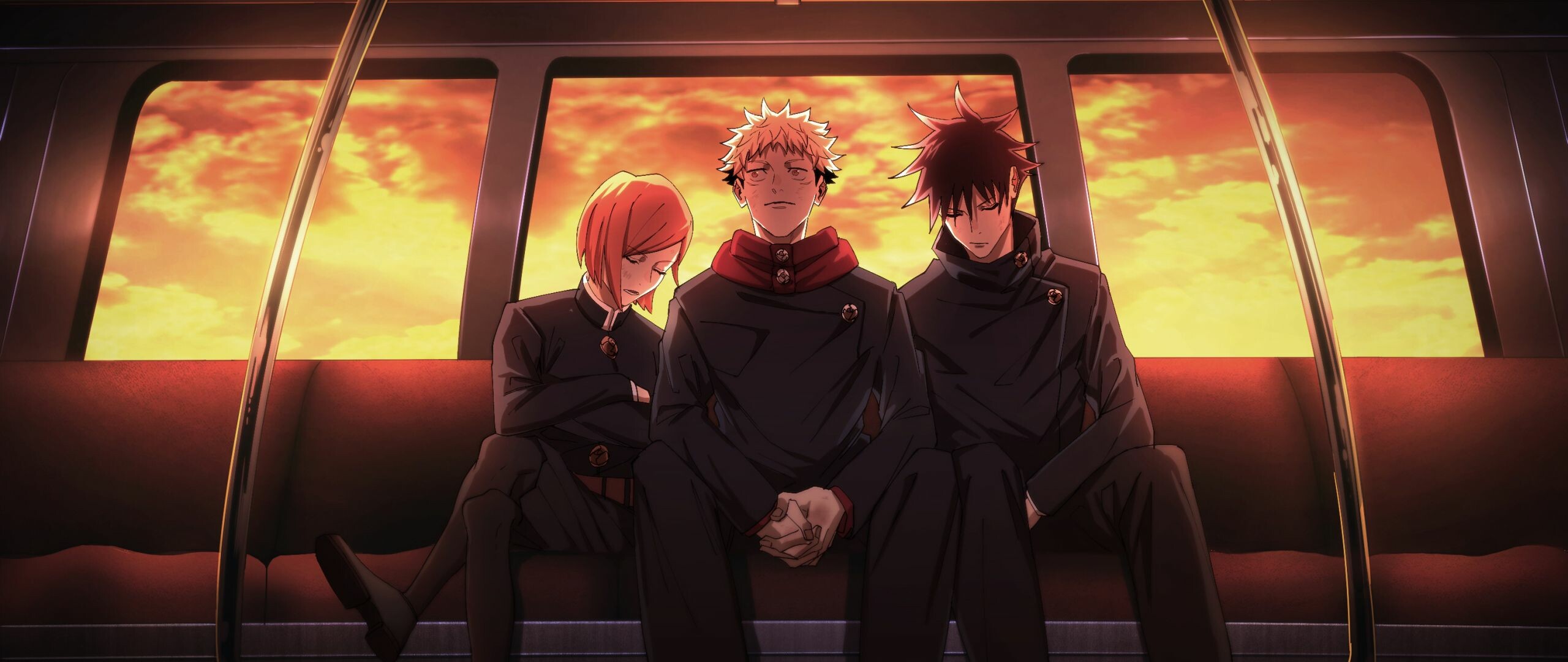 Jujutsu Kaisen (TV Series), Wallpaper collection, Anime series, 2560x1080 Dual Screen Desktop