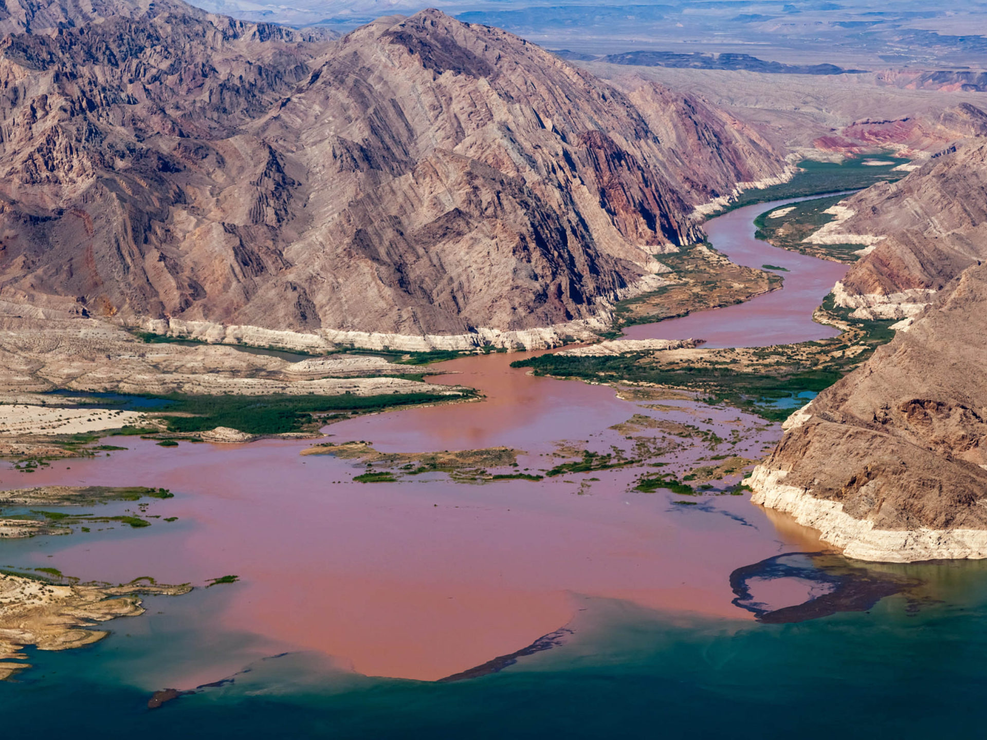 Colorado River, Grand Canyon, Lake Mead, 1920x1440 HD Desktop