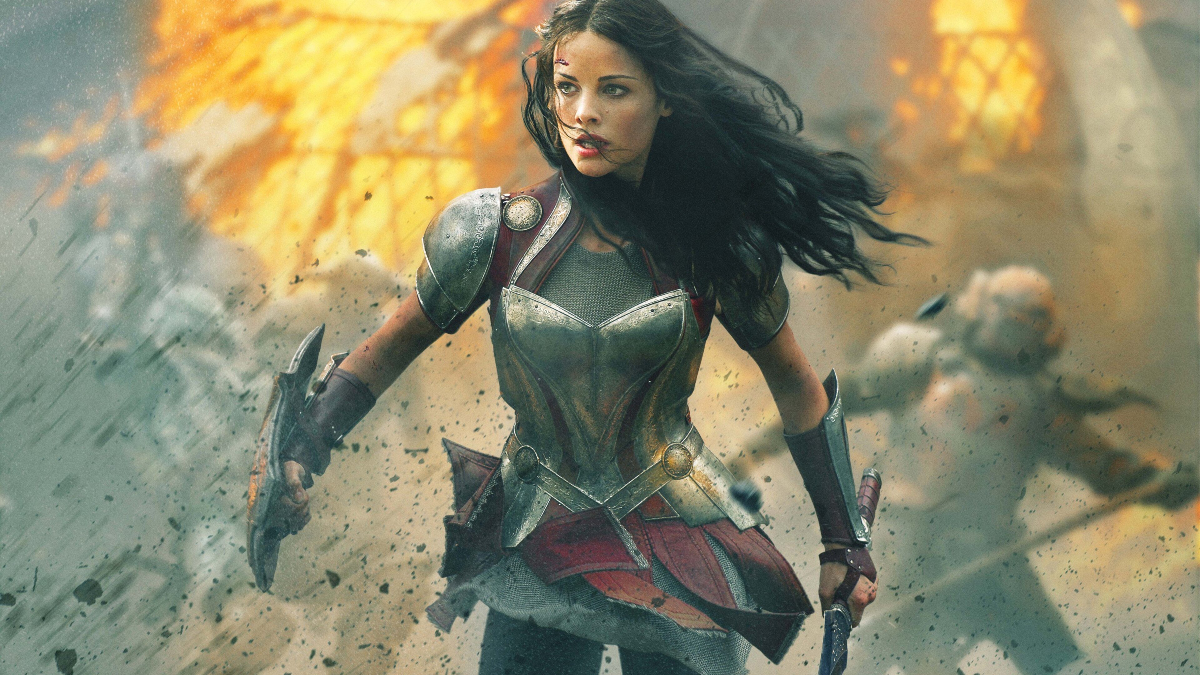 Jaimie Alexander, Thor, 4K HD wallpapers, Stunning, 3840x2160 4K Desktop