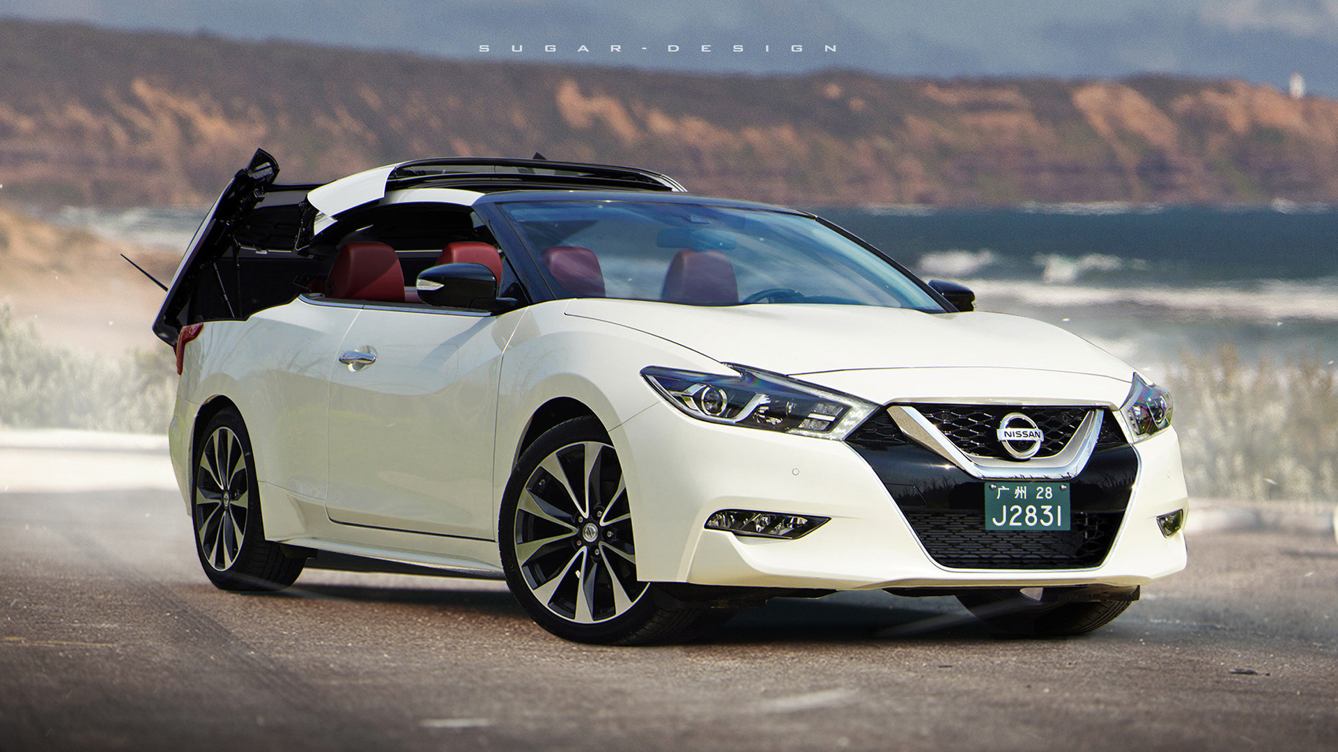 Nissan Maxima, ArtStation, Convertible, 1920x1080 Full HD Desktop