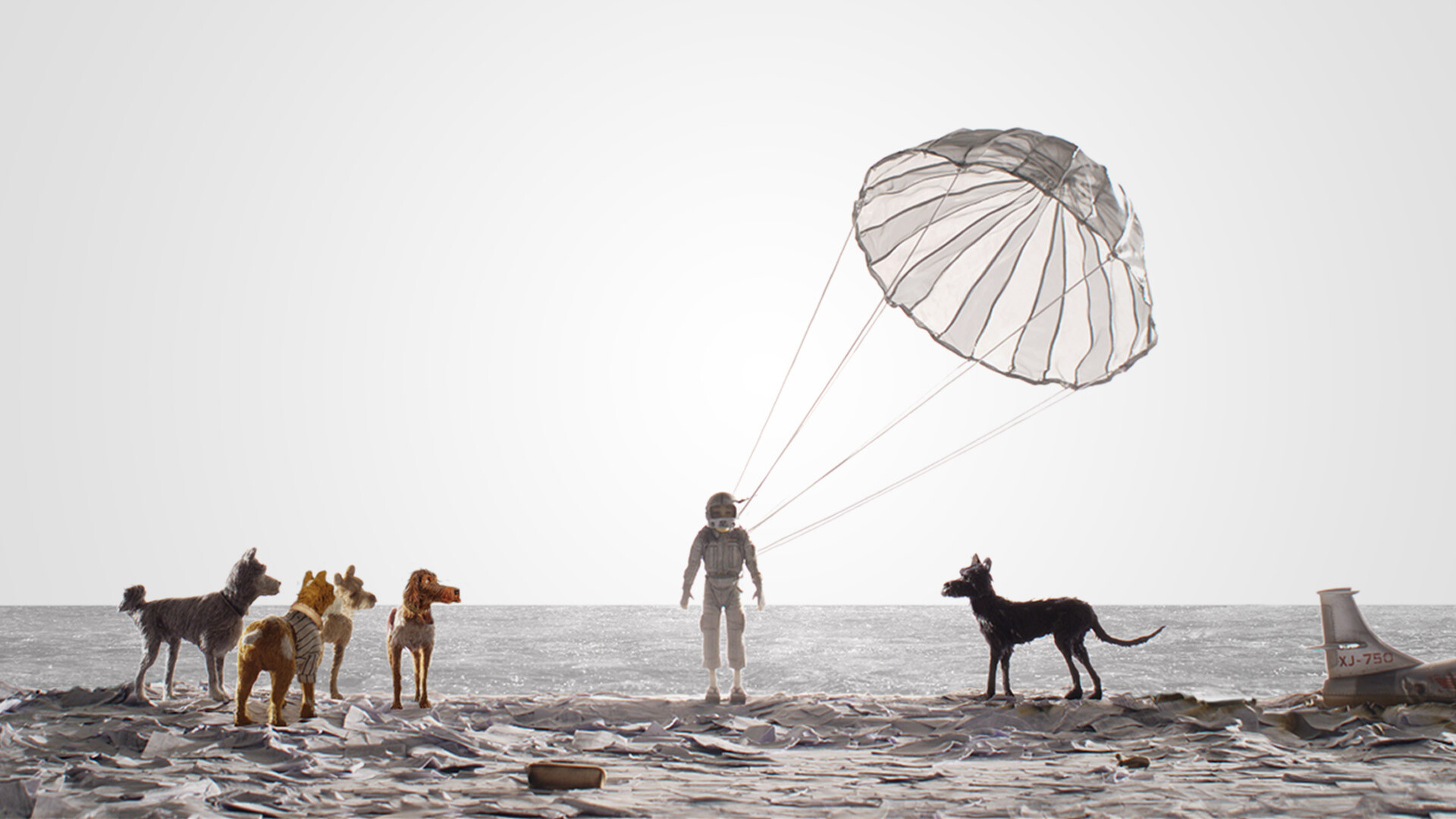 Isle of Dogs, Wes Anderson, Film analysis, Fine Line Production, 1920x1080 Full HD Desktop