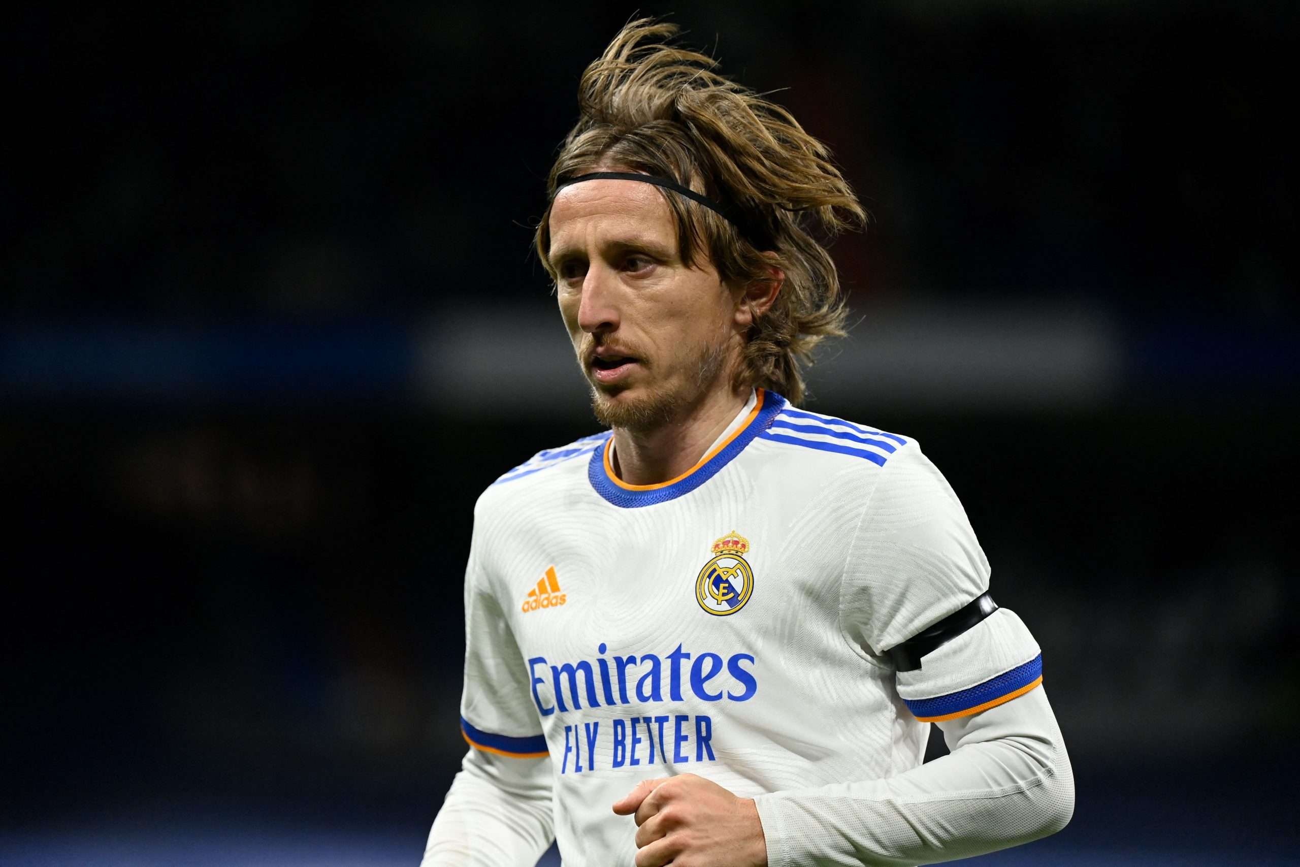 Luka Modric, Real Madrid kit, Captains armband, HD Desktop wallpaper