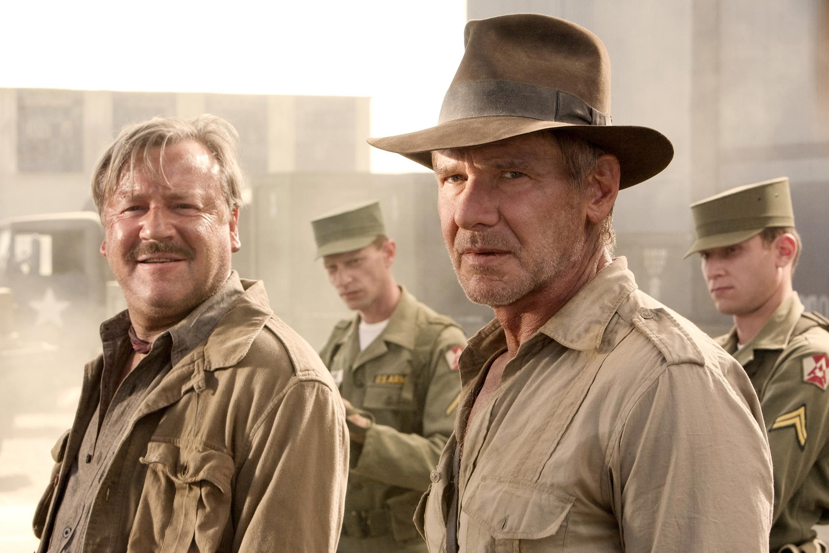 Harrison Ford, Indiana Jones, Movies, filming shutdown, 2700x1800 HD Desktop