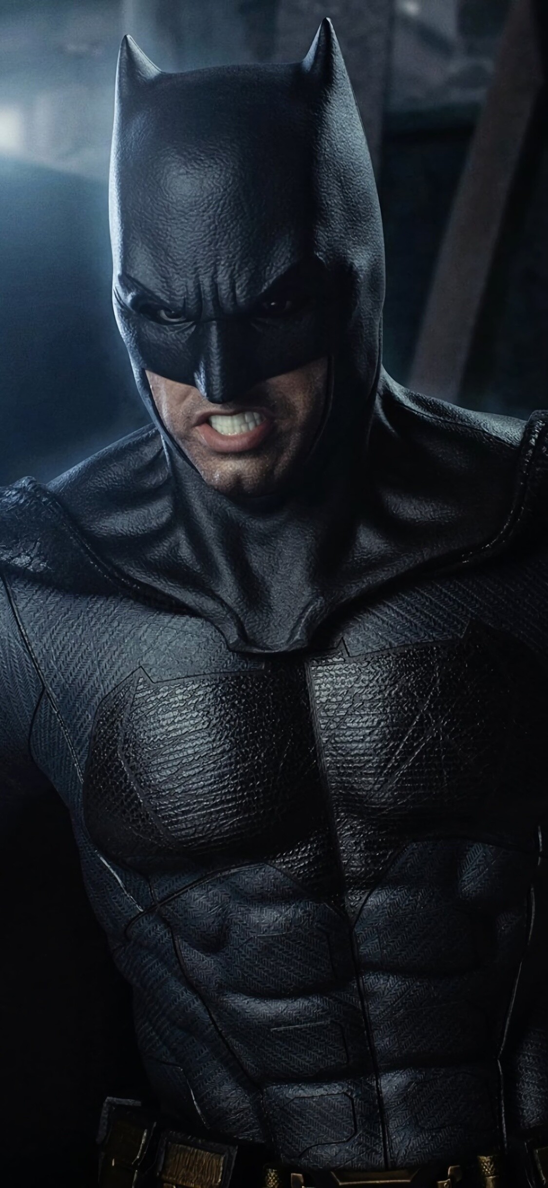 Ben Affleck, Batman actor, 4K iPhone wallpapers, Superhero, 1130x2440 HD Phone