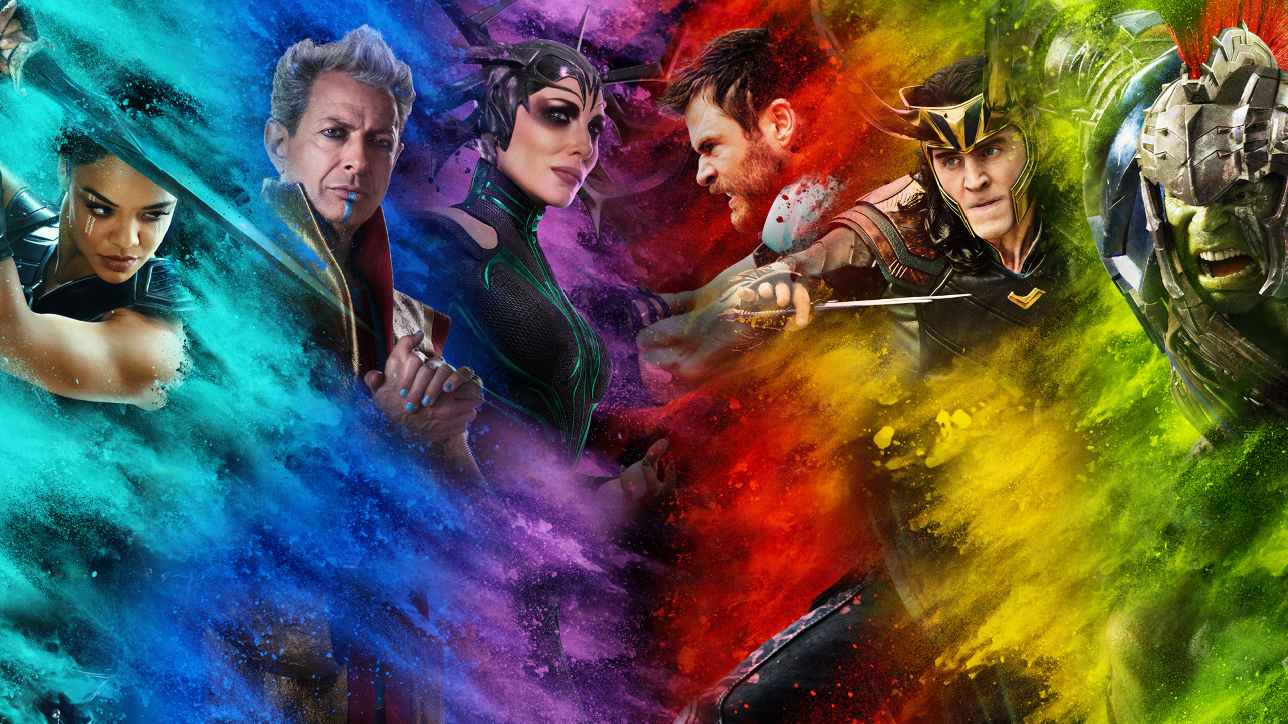 Valkyrie, Thor Ragnarok HD wallpapers, Action-packed scenes, Epic showdown, 2560x1440 HD Desktop