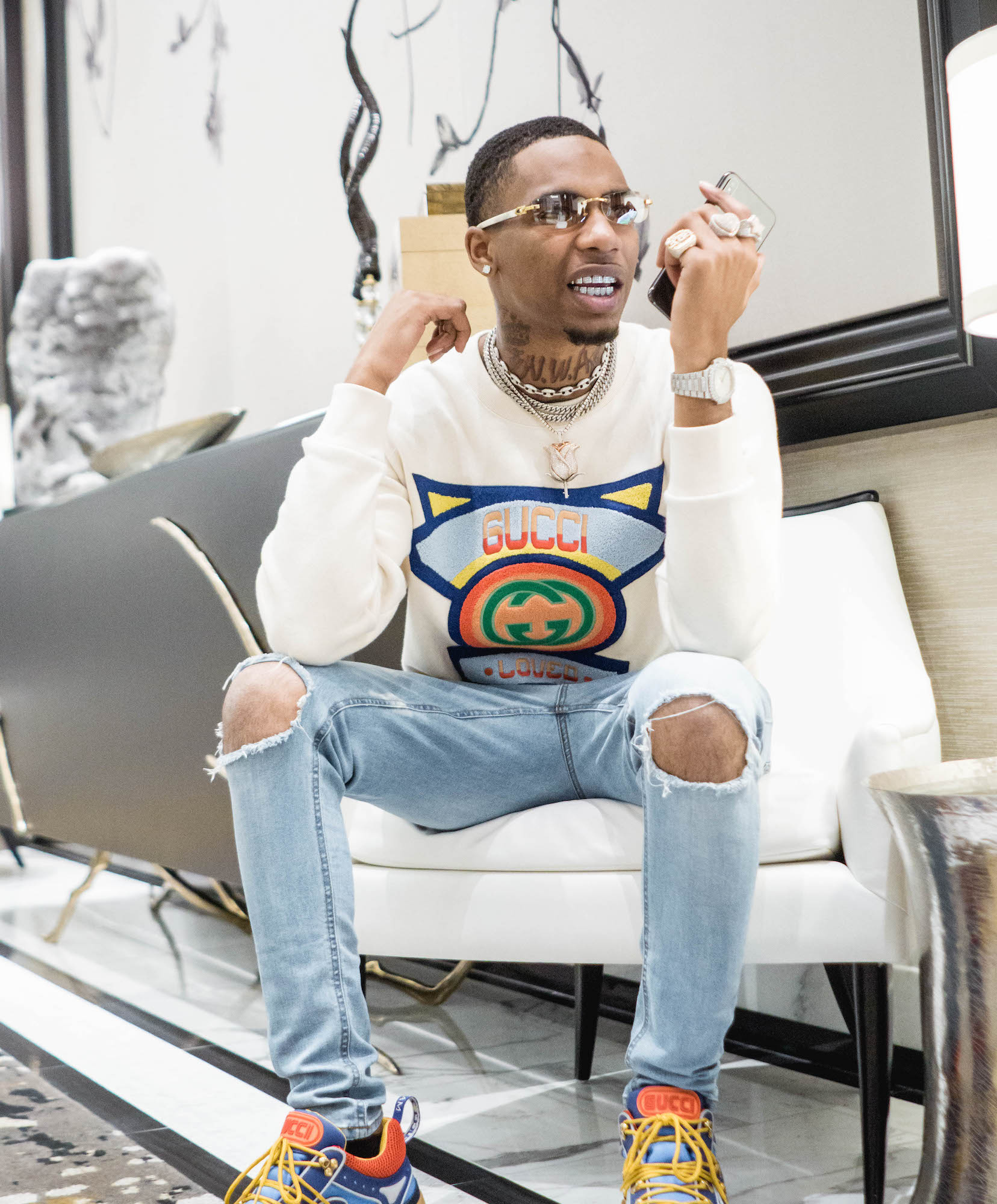 Key Glock, New album, MusicXclusives, Michelle Peltier, 1660x2000 HD Phone