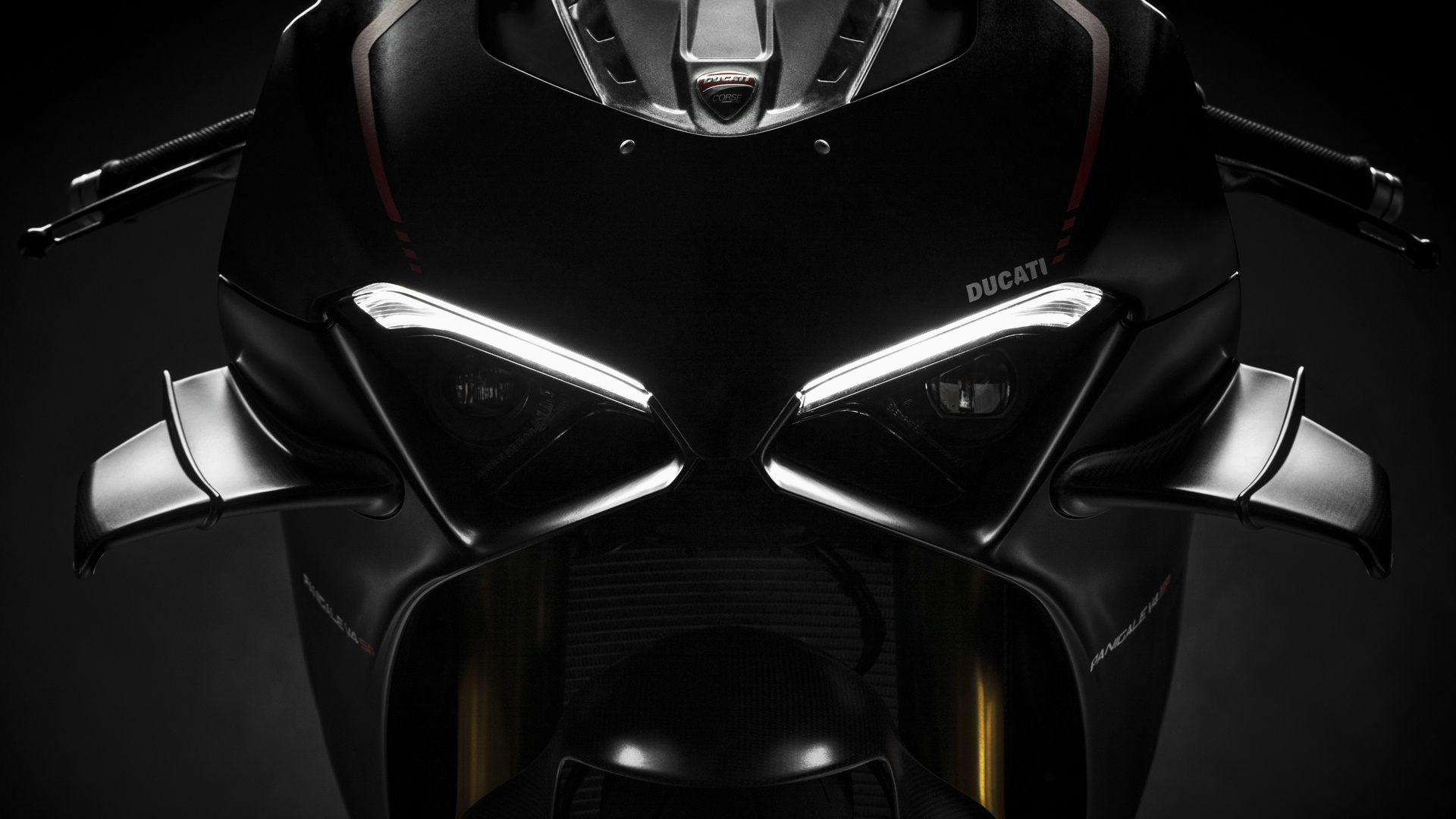 DRL Close-Up, Ducati Panigale V4 Wallpaper, 1920x1080 Full HD Desktop