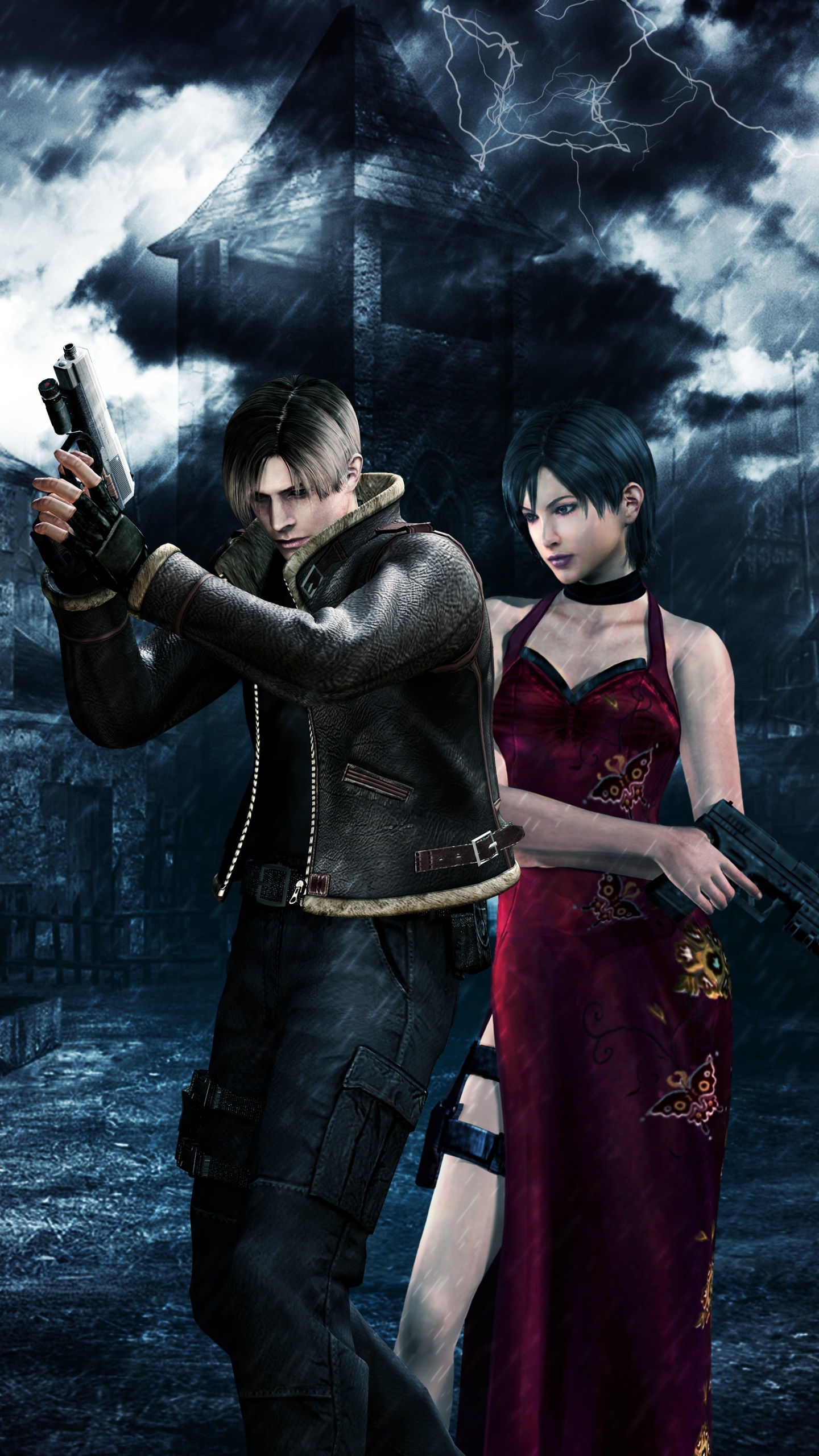 Leon S. Kennedy, Ada Wong, Resident Evil 4, HD Phone wallpaper