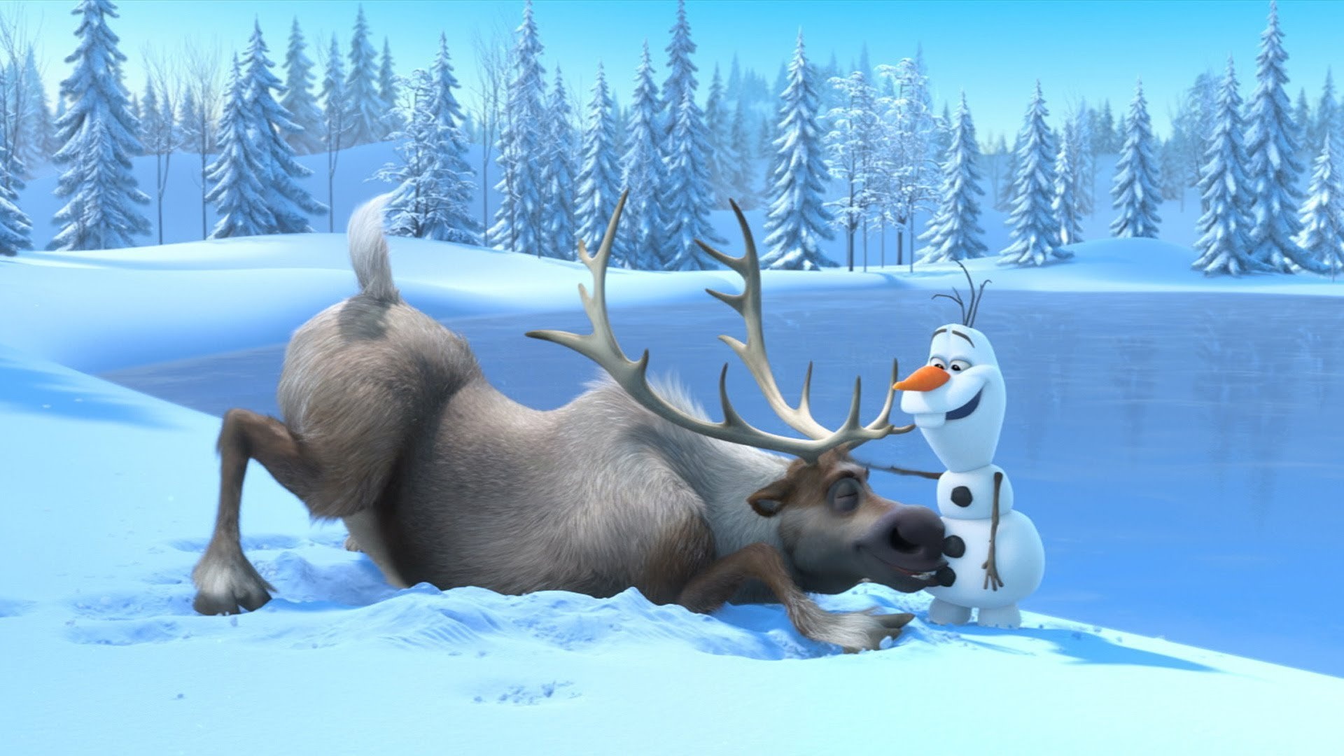 Sven, Frozen Animation, Wallpapers, 1920x1080 Full HD Desktop