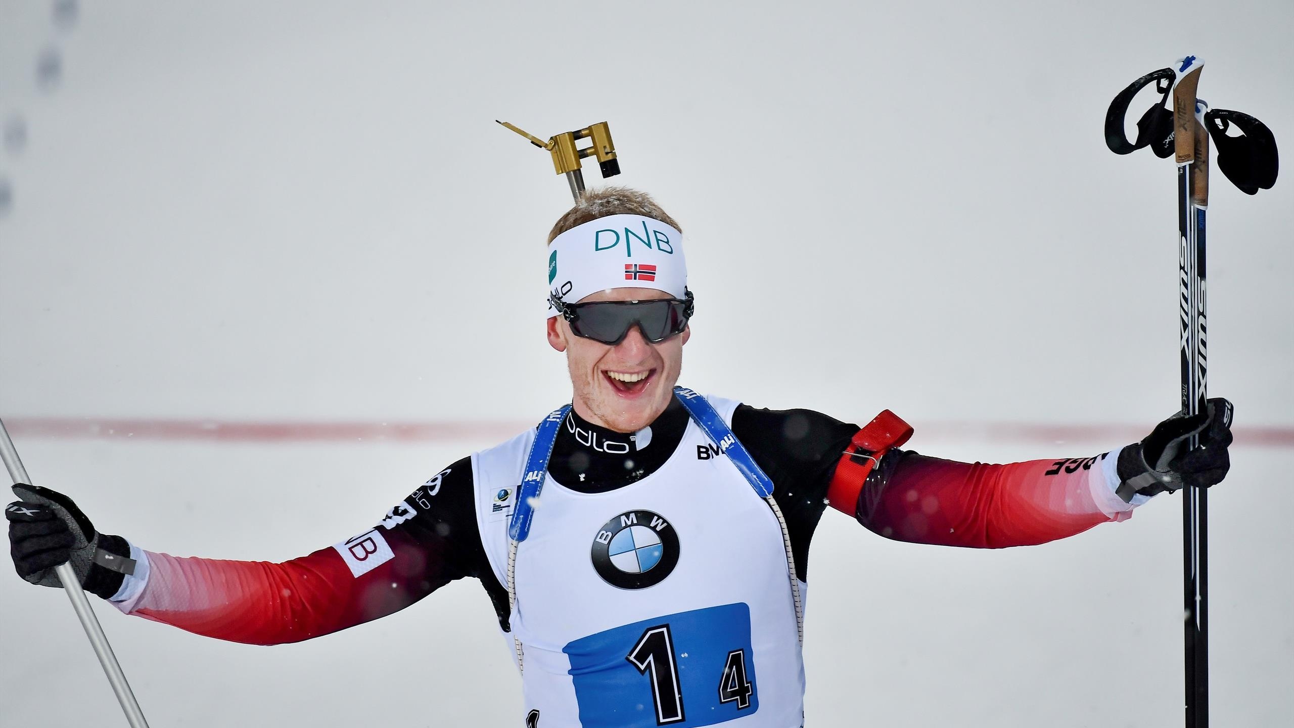 Johannes Thingnes Bo, Biathlete, Performance, 2560x1440 HD Desktop