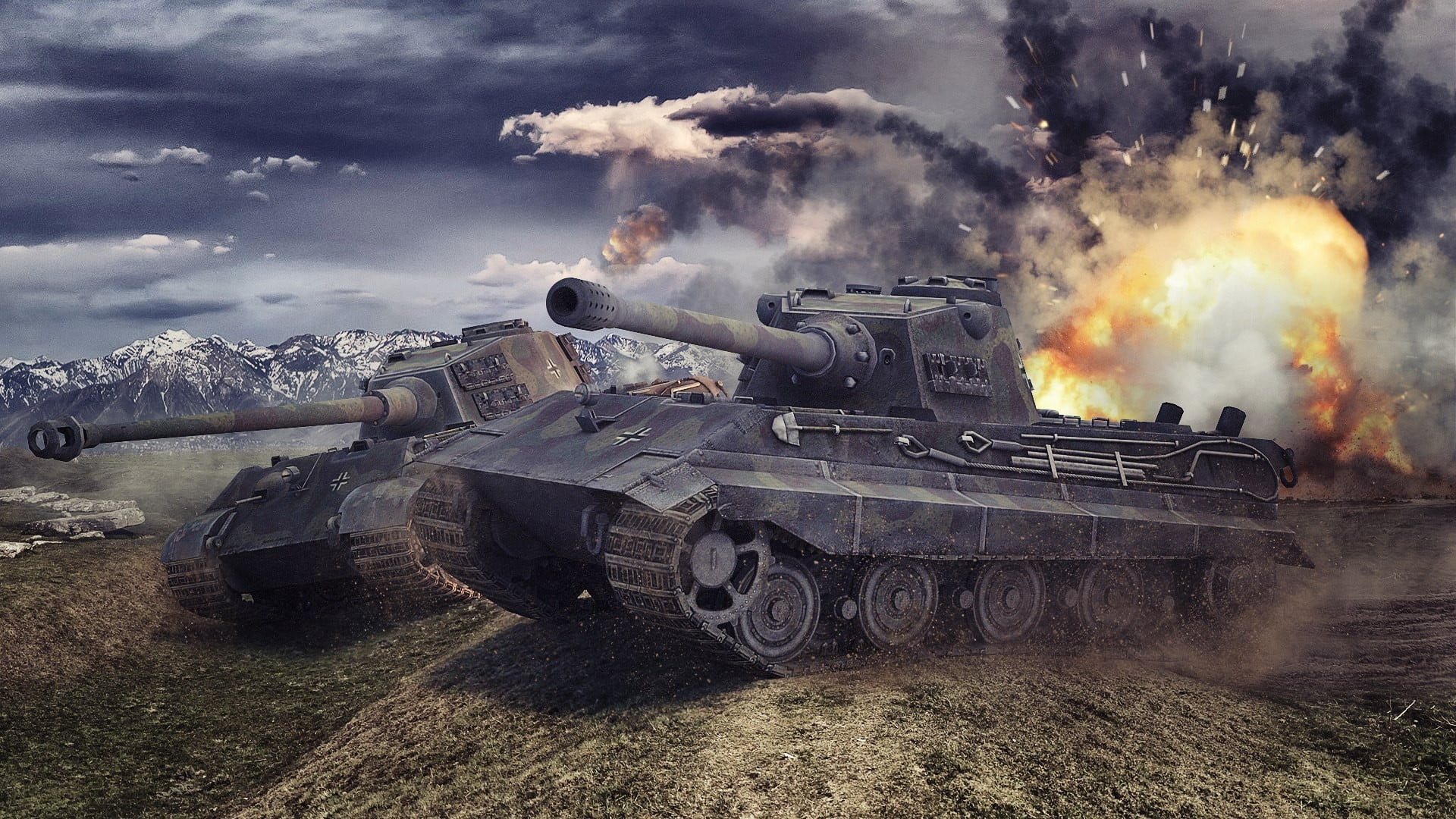 World of Tanks, Body of water, Video games, HD wallpaper, 1920x1080 Full HD Desktop