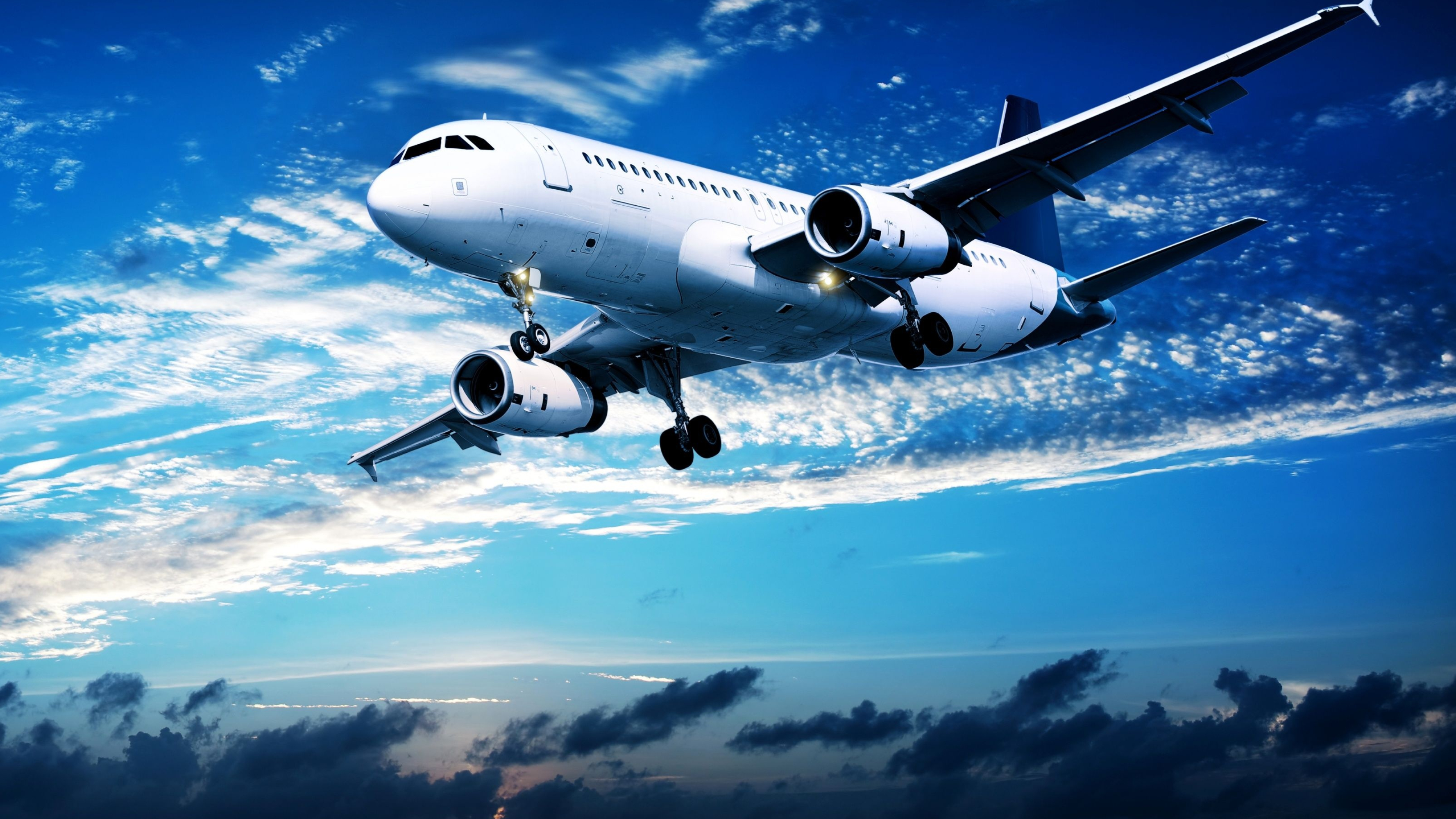 4K aircraft wallpapers, Backgrounds, Travel, Jet, 3560x2000 HD Desktop